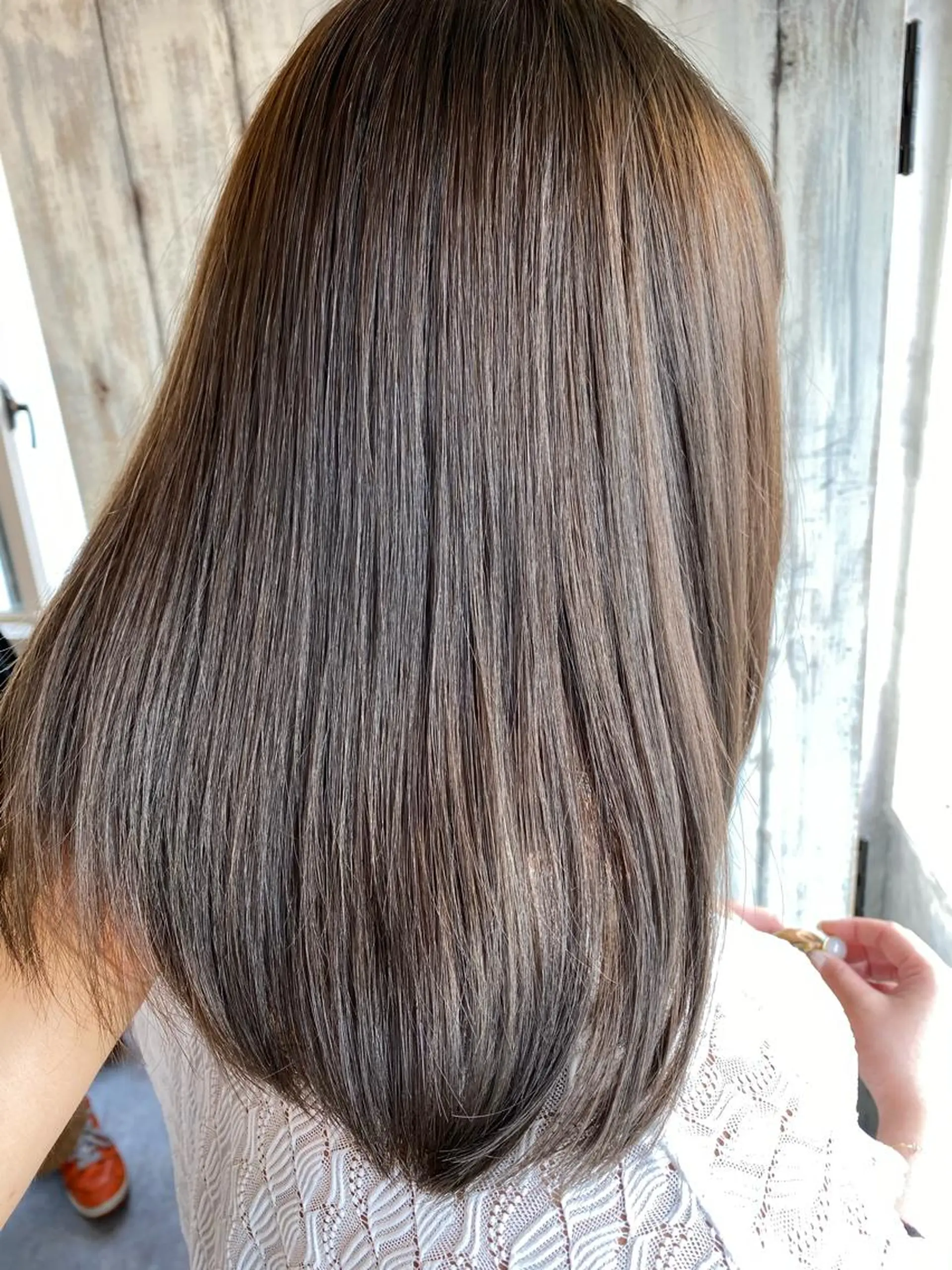 ミディアム カラー hair studio nico...所属・アイラッシュニコ 麻生のマツエク・マツパデザイン