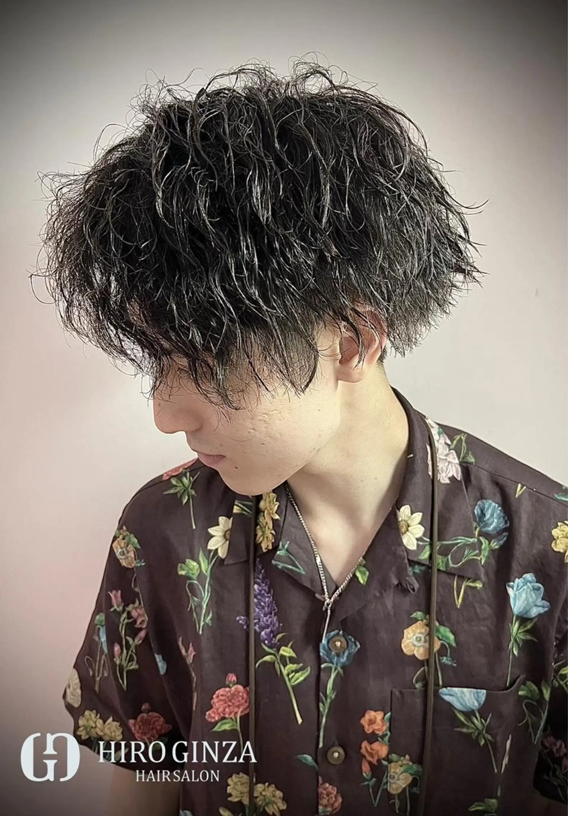 パーマ メンズ ヒロ銀座ヘアーサロン池袋 サンシャイン通り店所属・カットモデル 募集/松本大岐のヘアスタイル