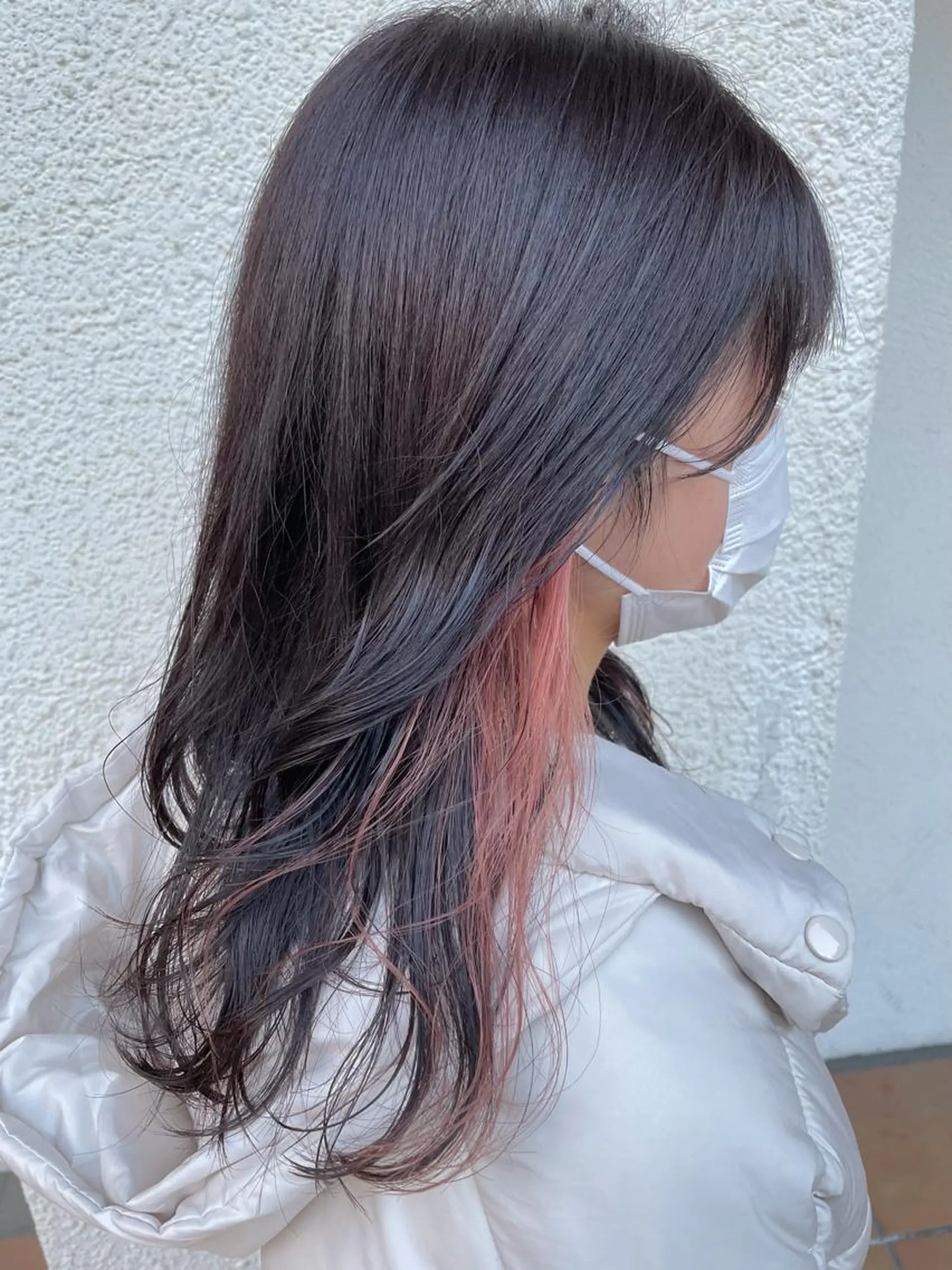 ロング カット ヘアカラー トリートメント putri 副店長 岸本　拓真のヘアスタイル