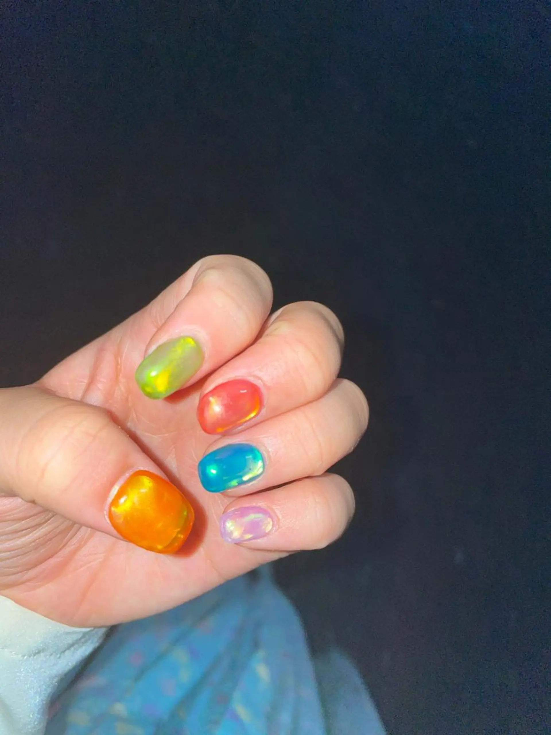 ネイル ハンドネイル 新井 ひなののネイルデザイン