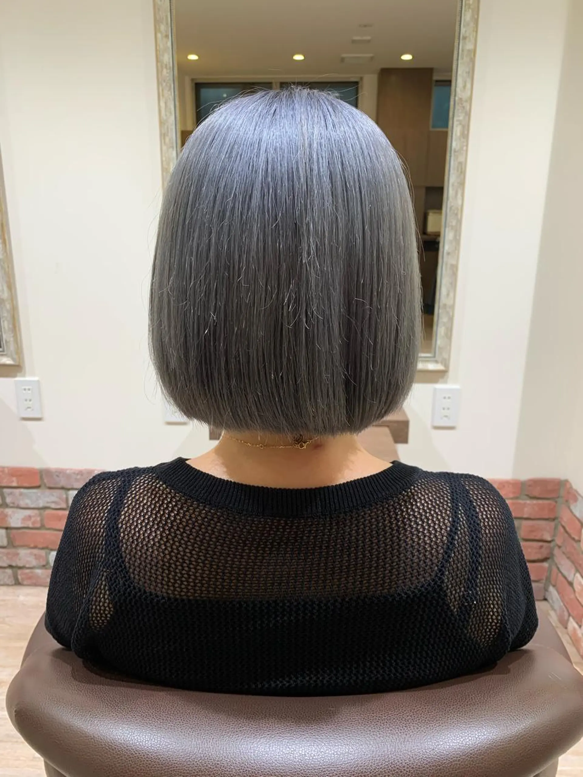 ミディアム カラー ヘアアレンジ 髪質改善&Spa fee南越谷2号店所属・髪質改善/南越谷/ 山岸彩夏のヘアスタイル