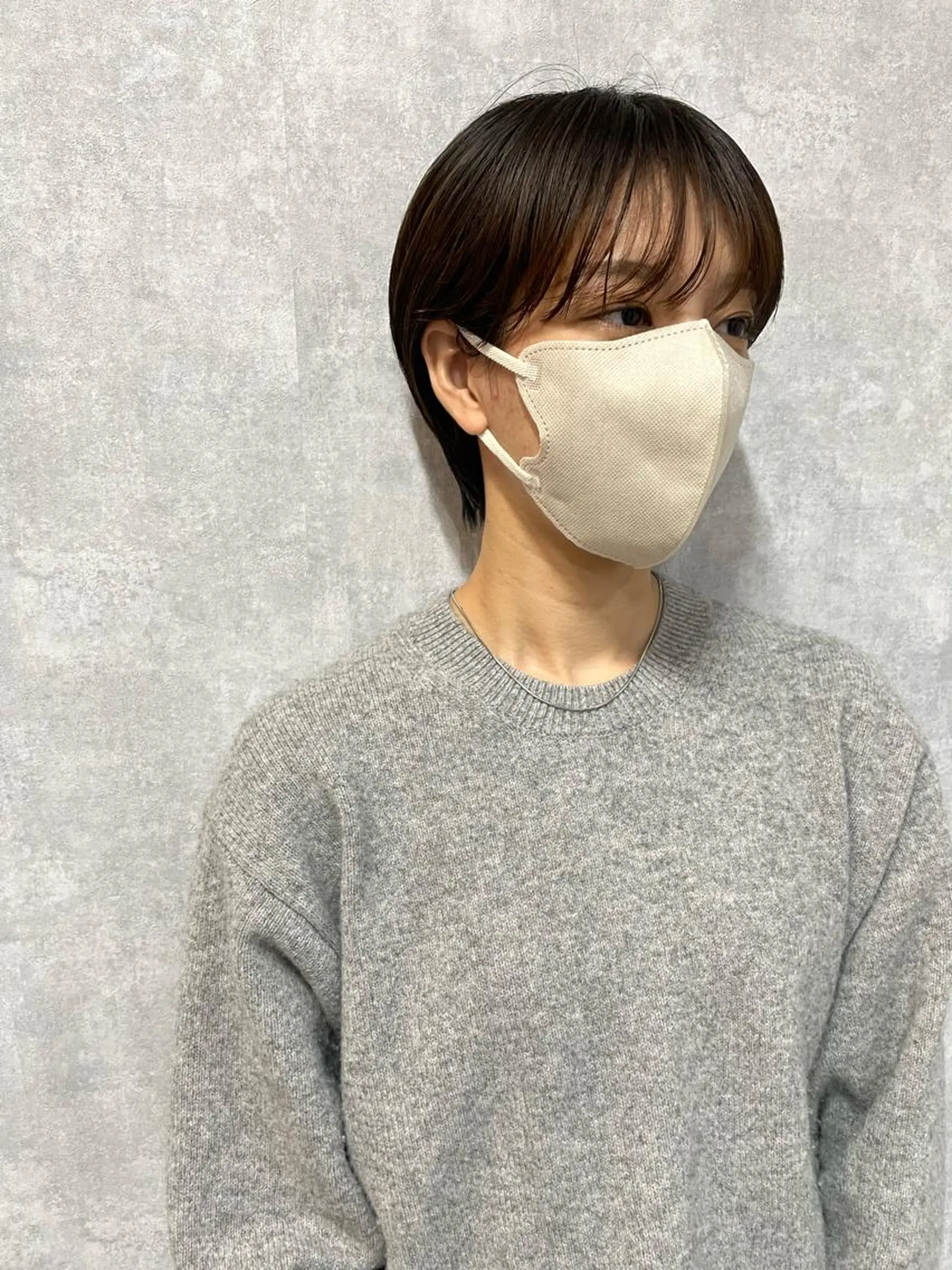 ショート 切りっぱなしボブ ショートボブ ハンサムショート 丸みショート アッシュ カット ヘアカラー トリートメント C’LD hair  produce /シールドヘア所属・モテ髪/ボブ/ショー ト/アダチフウトのヘアスタイル