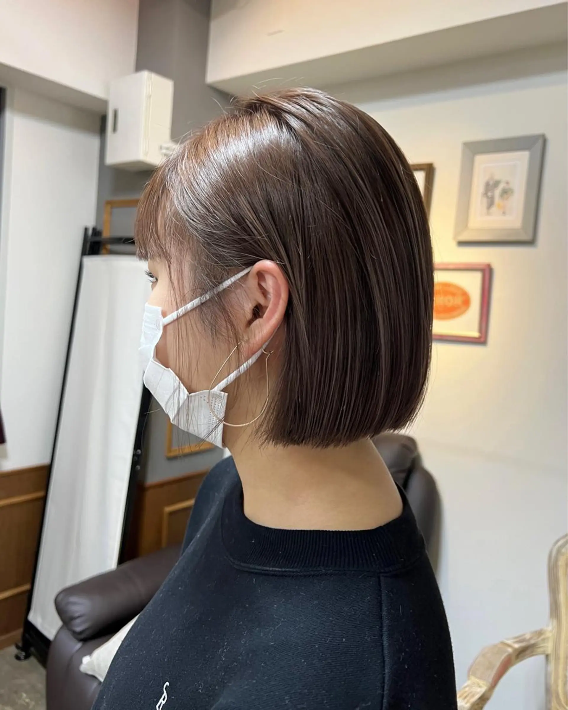 ショート カラー まろやか透明感カラー ♡MANAのヘアスタイル