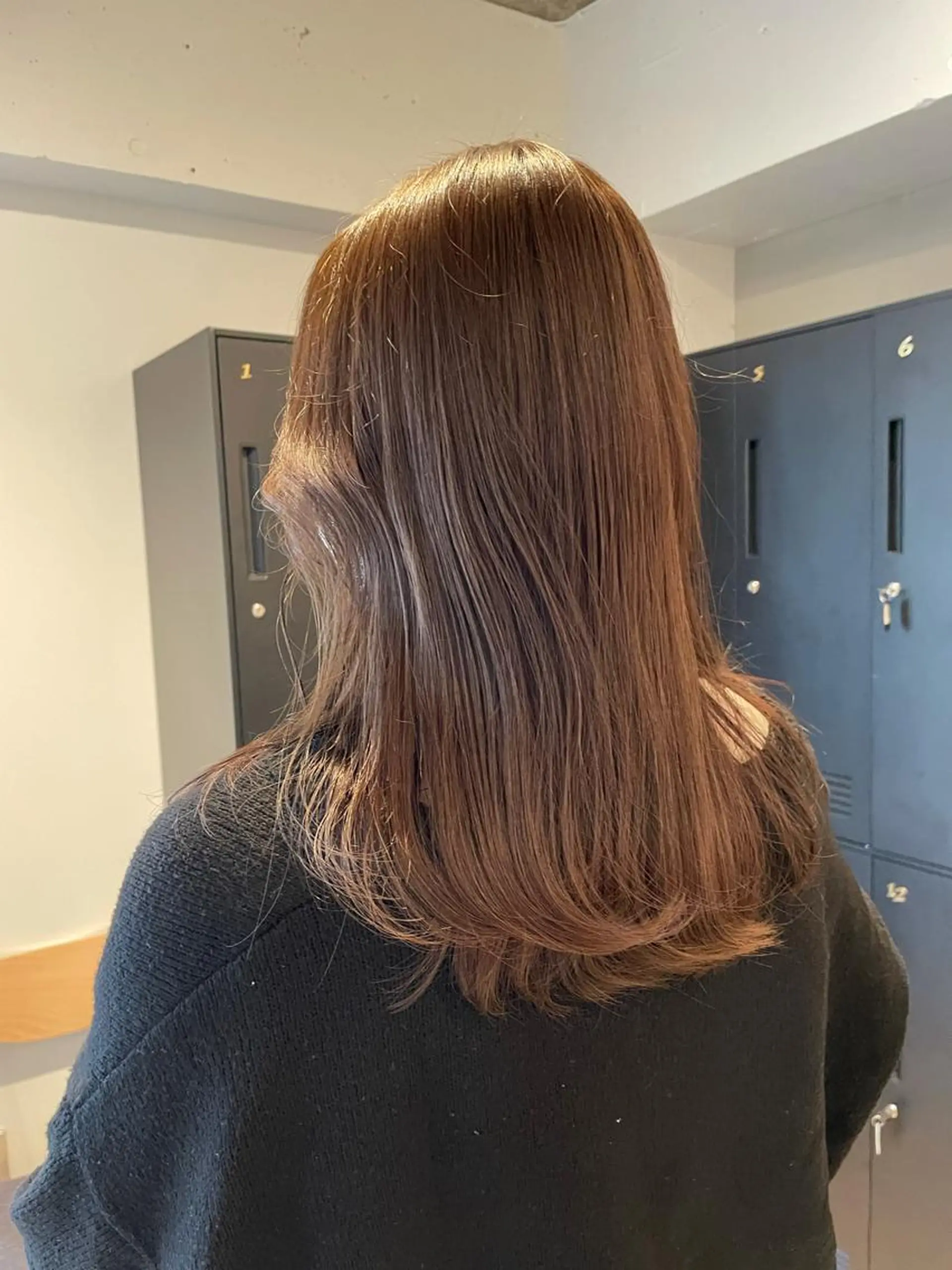 セミロング カラー ヘアカラー トリートメント SALOWIN下北沢所属・hazuki 🌝のヘアスタイル