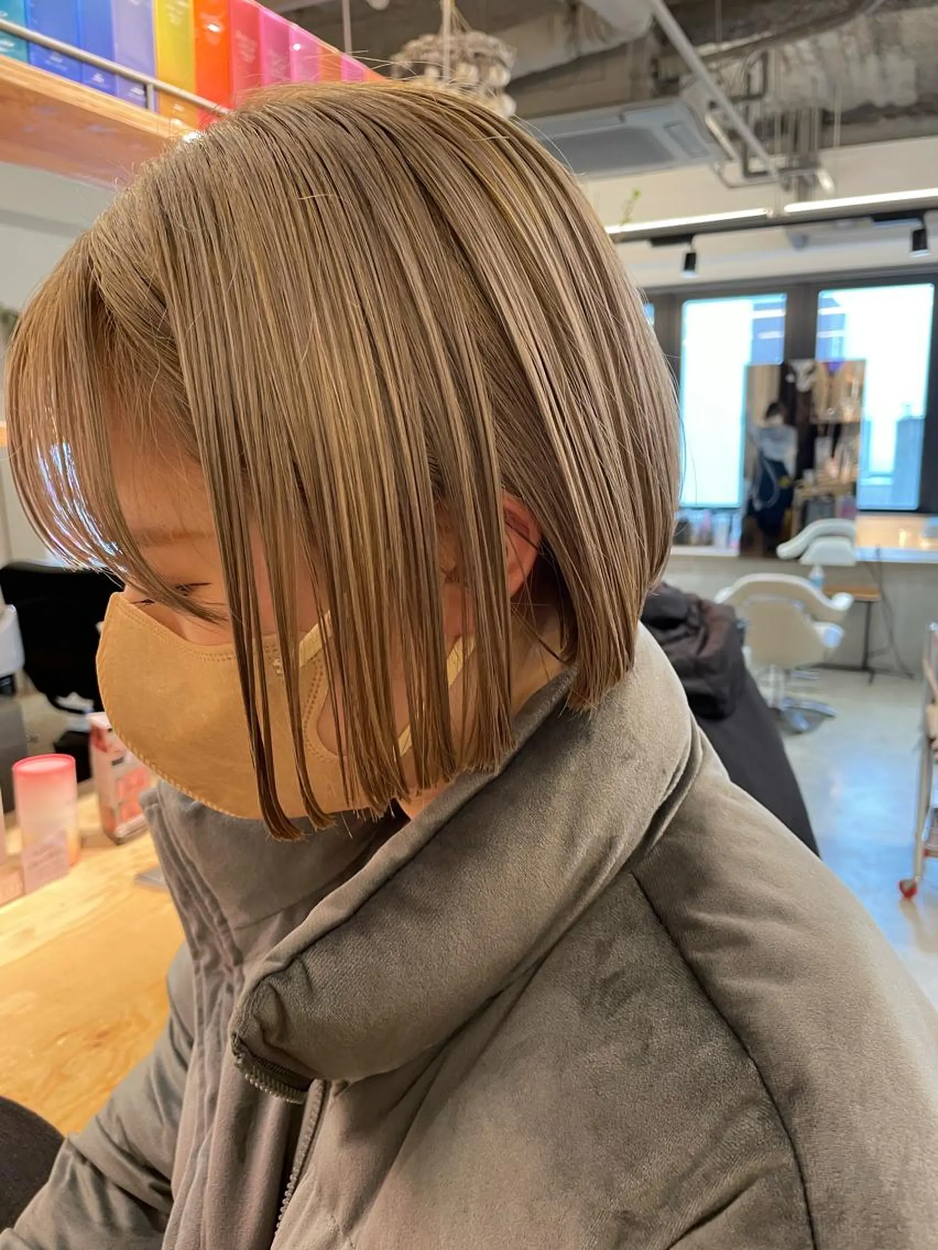 カラー 🍃marina🍃 韓国ヘア/Aujuaのヘアスタイル