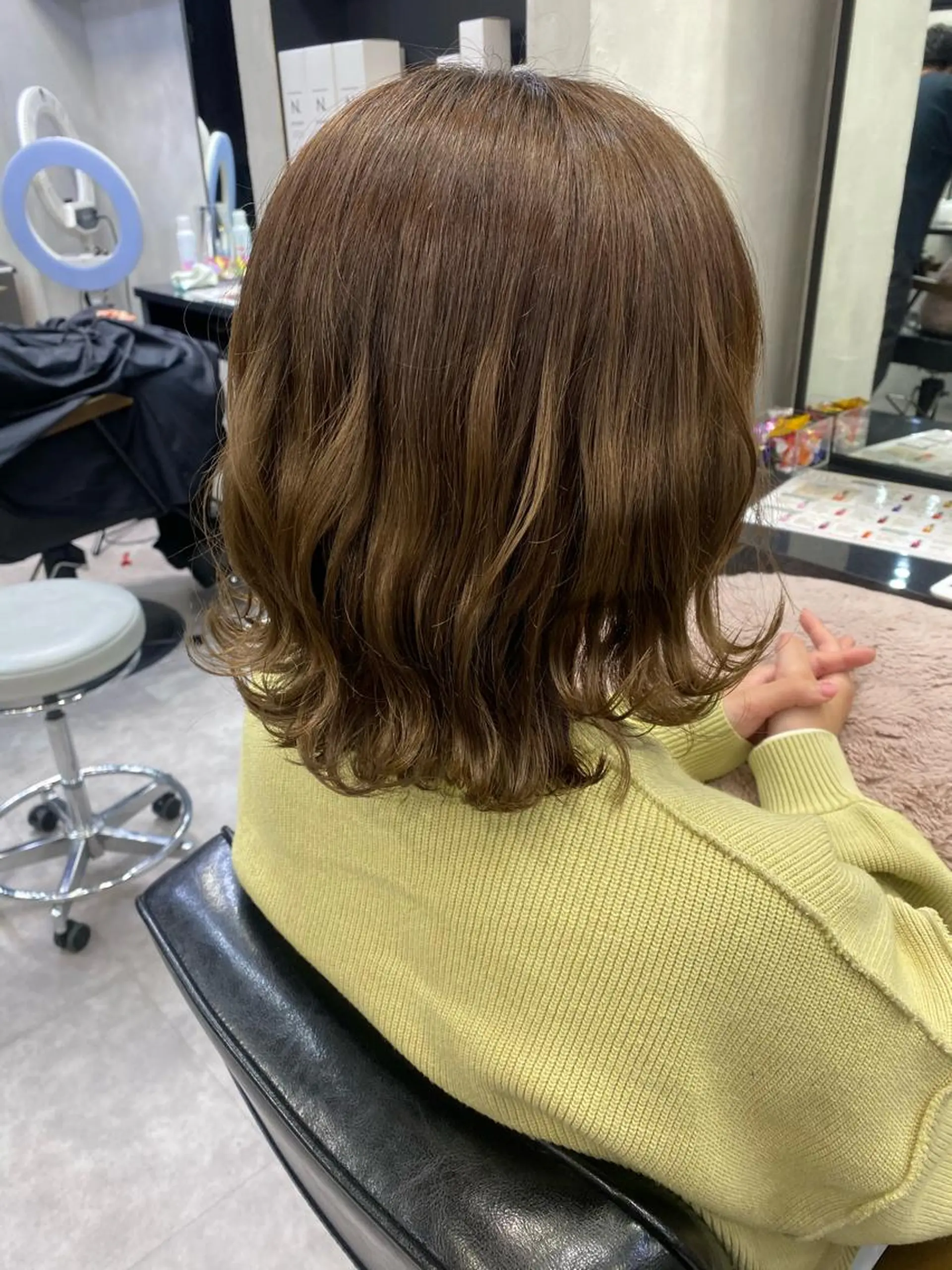 ミディアム カラー ヘアアレンジ LAVENDIA Azabu所属・LAVENDIA 初音のヘアスタイル