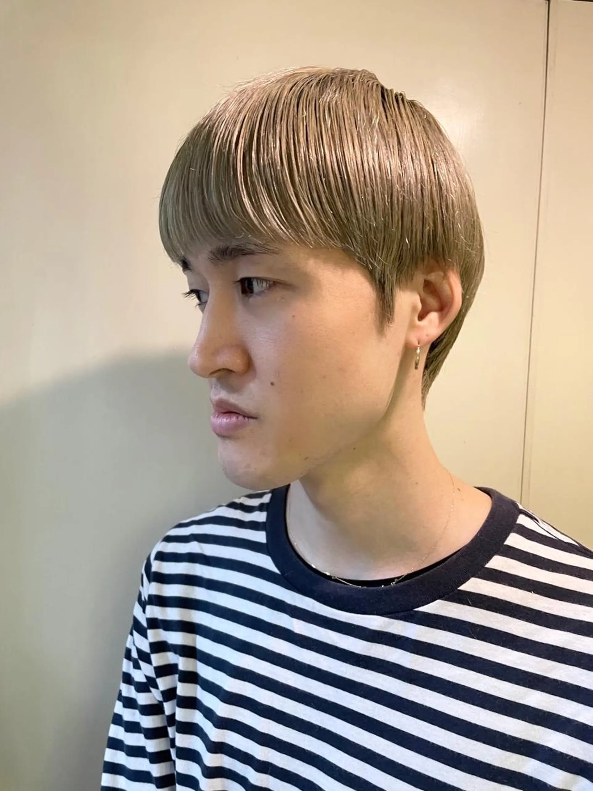 ショート カラー ショートボブ ハンサムショート ベージュカラー ブリーチ ブロンド ショート/パーマ/ カラー/FUKOのヘアスタイル