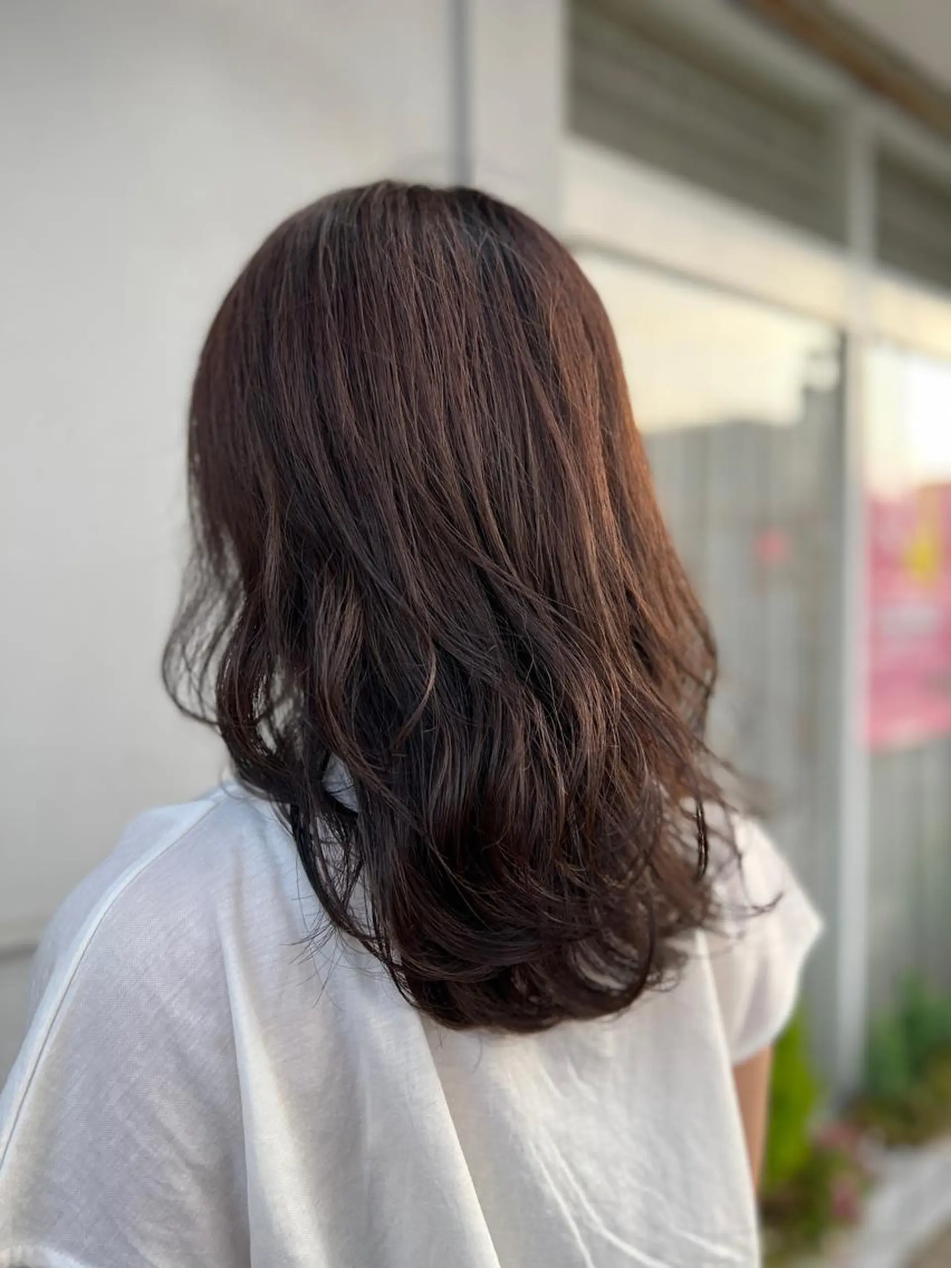 ミディアム 川村 綾のヘアスタイル