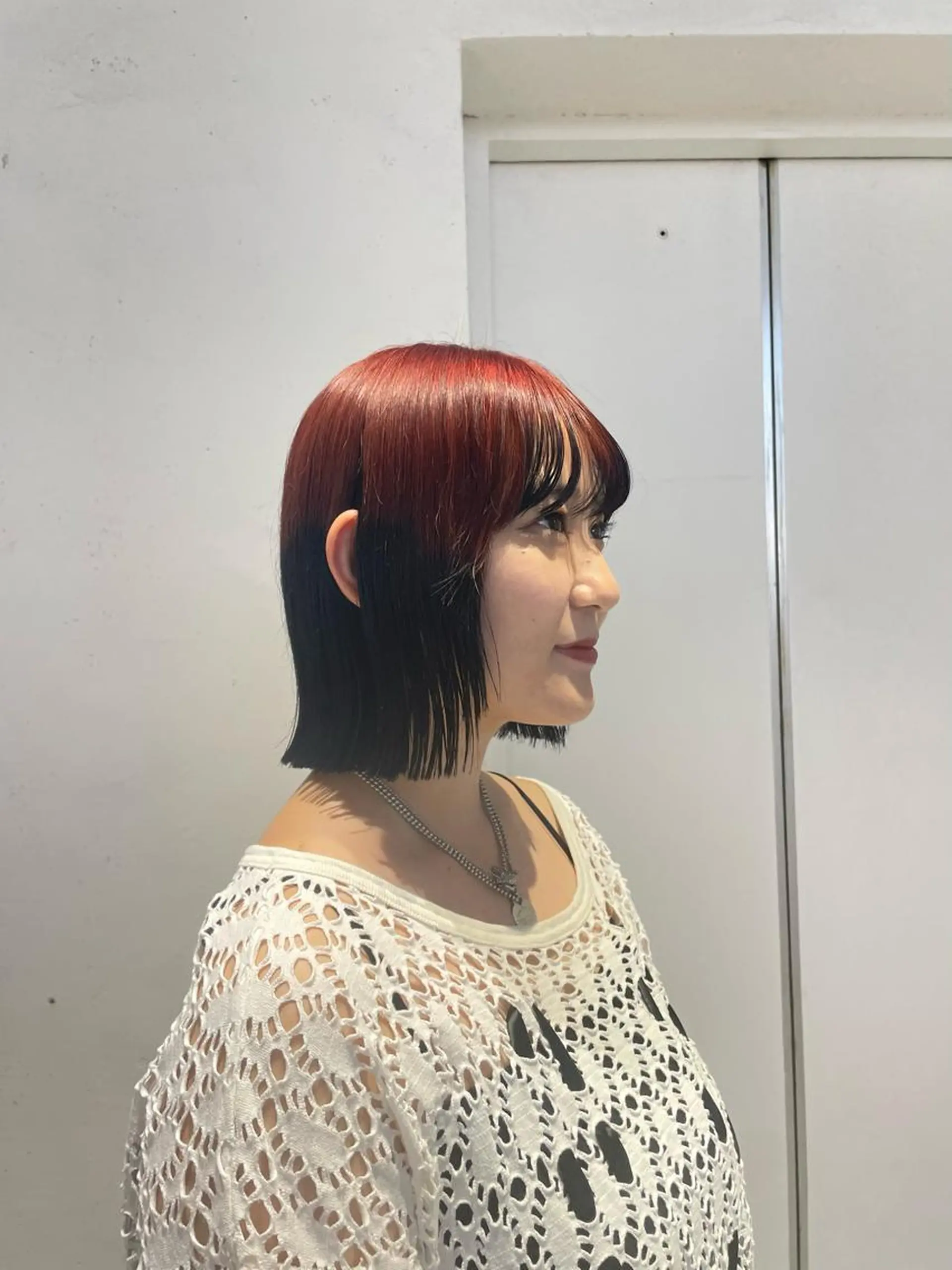 ショート カラー グラデーションカラー カット ヘアカラー 🌟暖色系ハイトーン 🌟AIのヘアスタイル