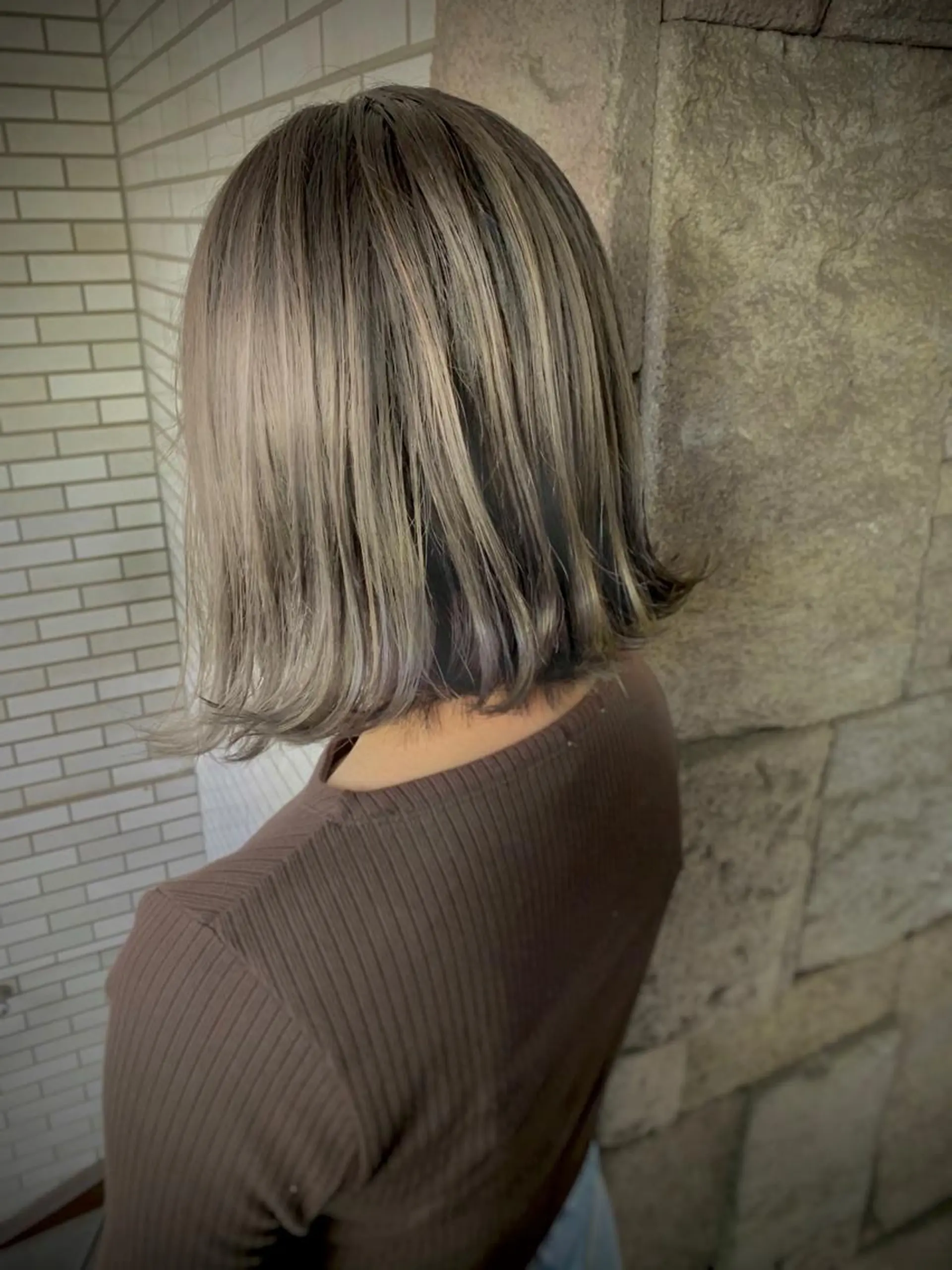 ショート カラー バレイヤージュ レイヤーカット カット ヘアカラー オージュアソムリエ DAIKI⭐️のヘアスタイル