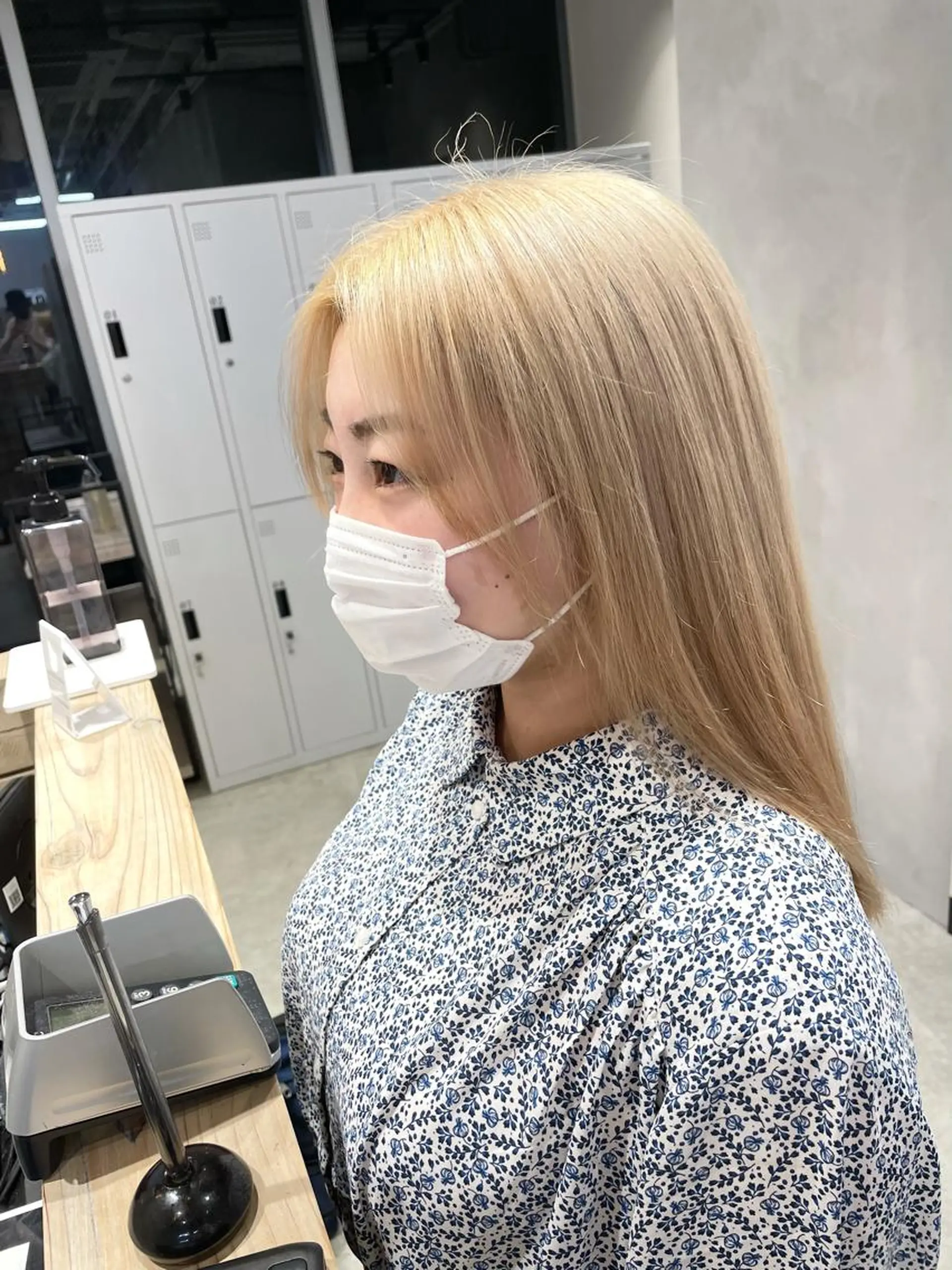 ロング カラー ヘアカラー トリートメント ヘアセット ブロンド・ハイトーン /遠藤将太のヘアスタイル