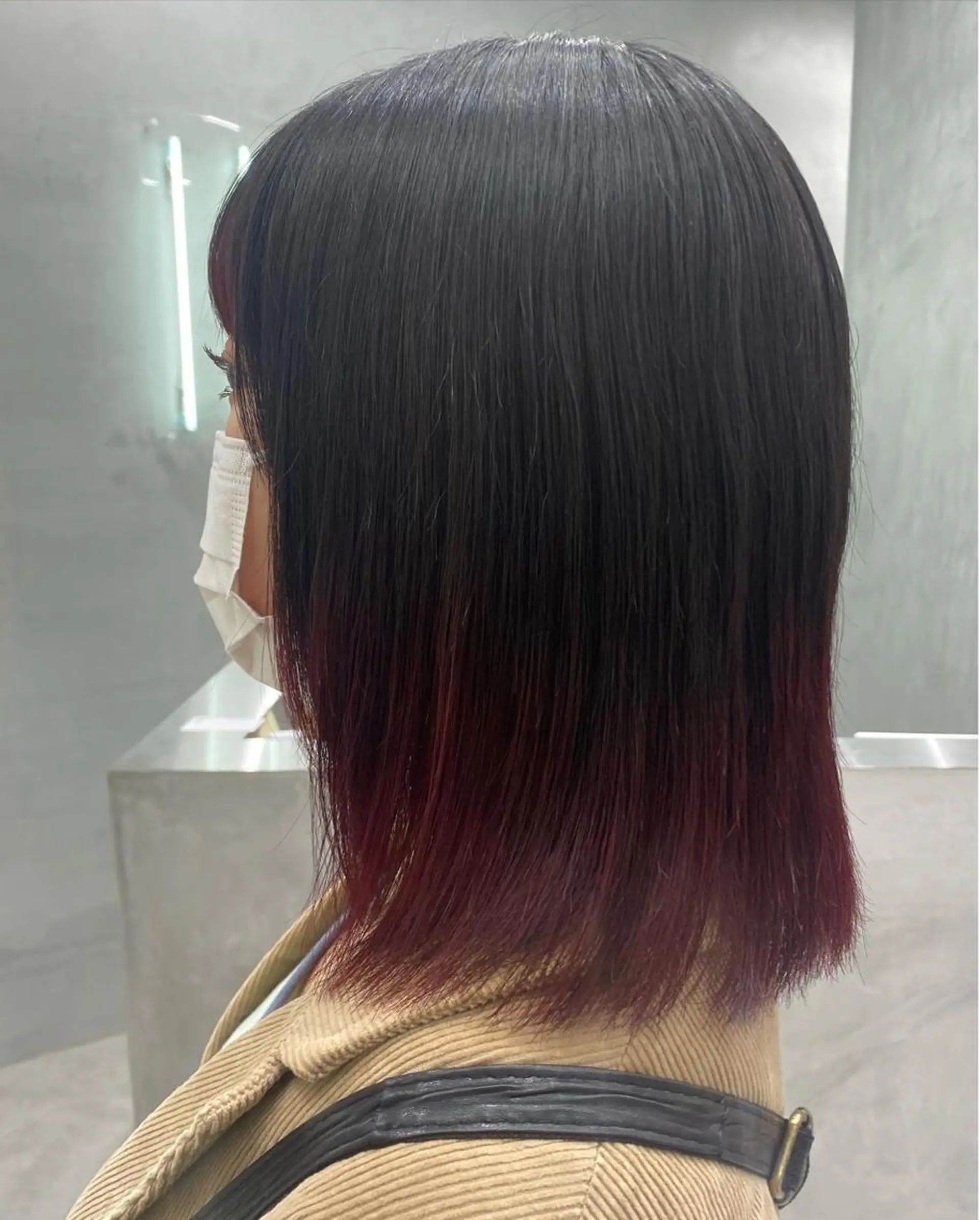 ミディアム hair salon dot.tokyo color所属・MANAMI 🥀ウルフカットのヘアスタイル