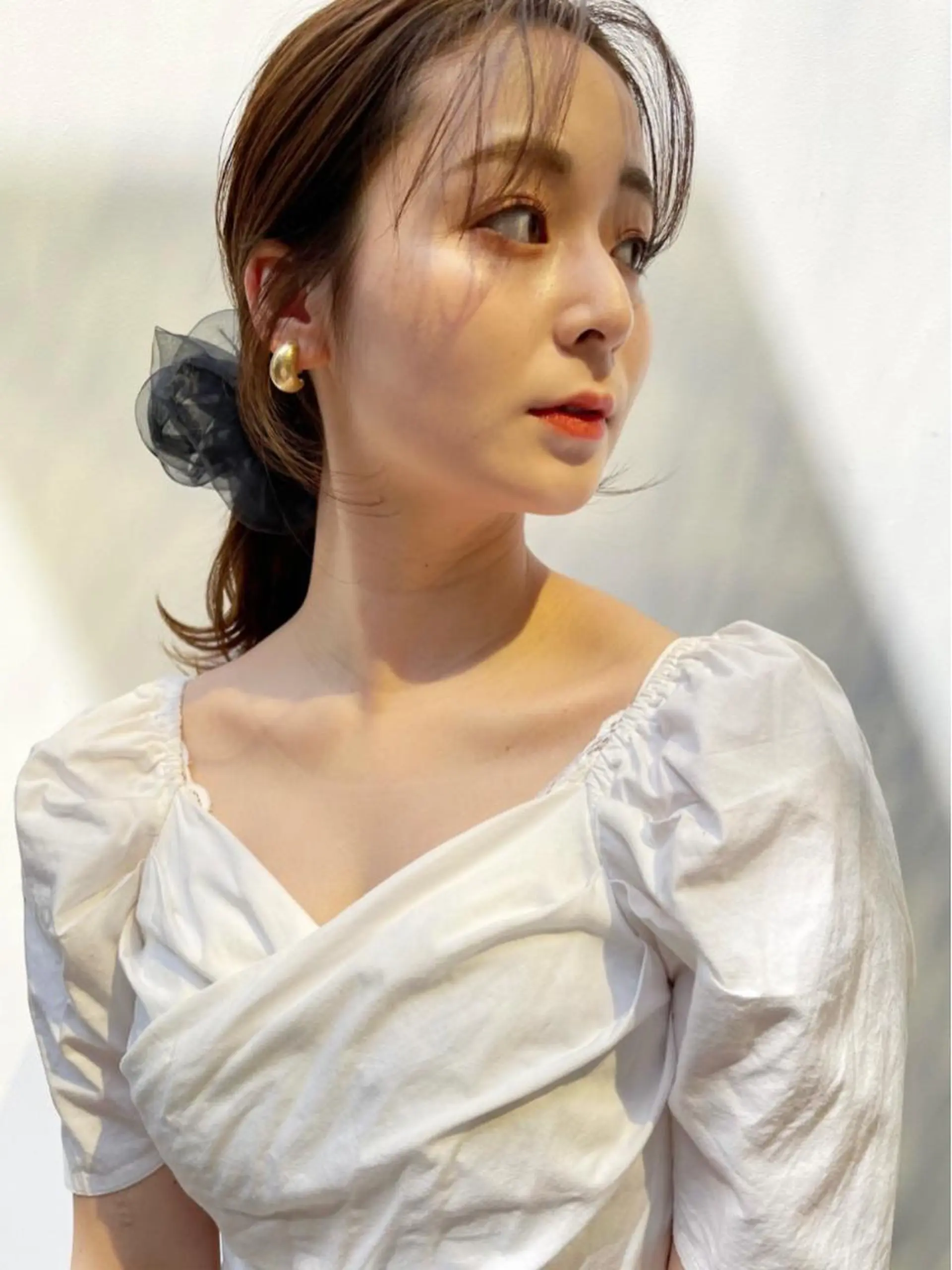 セミロング 💖レイヤー×美髪 💖momoのヘアスタイル