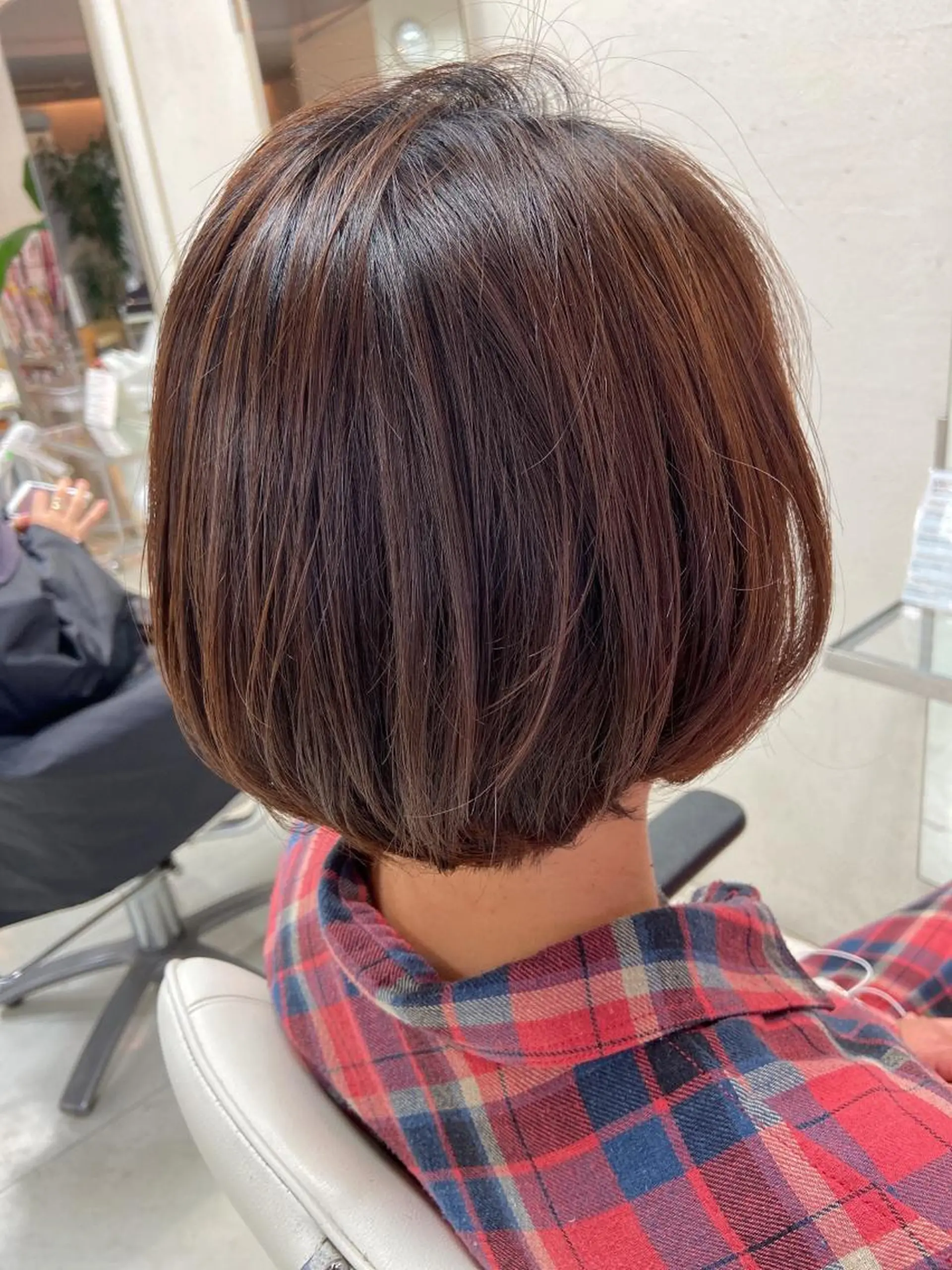 ショート ショートボブ ボブ ショートヘア 菊地 美憂のヘアスタイル