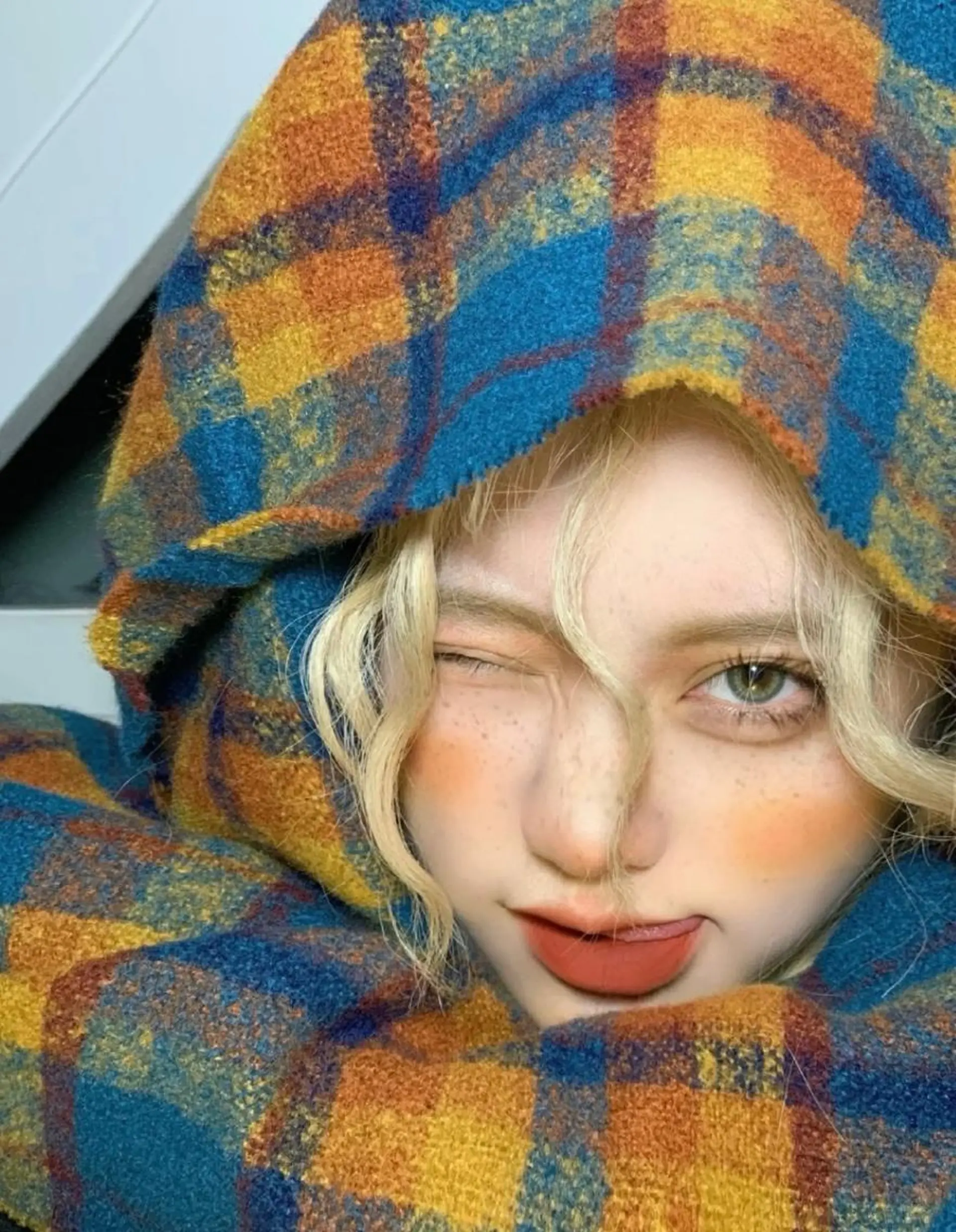 ロング カラー レイヤー/柔色 カラー/SAkiのヘアスタイル