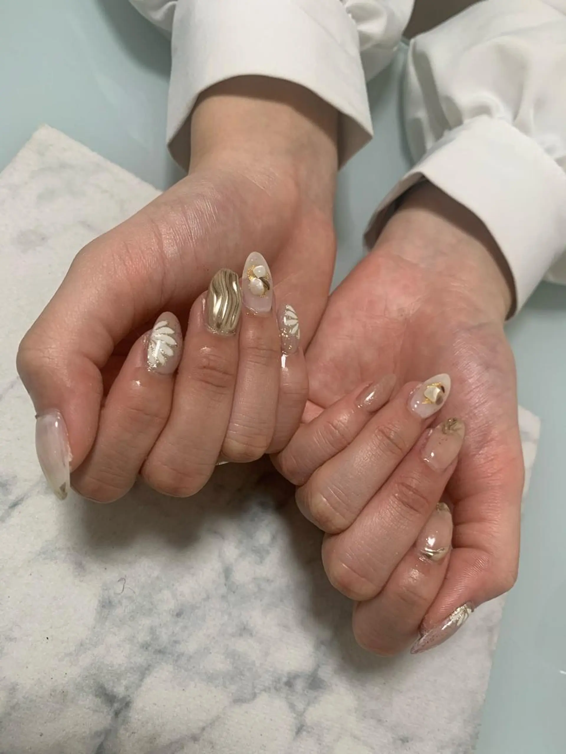 ネイル 🌙🫧CHARME (RUKA)🦋🫧のネイルデザイン