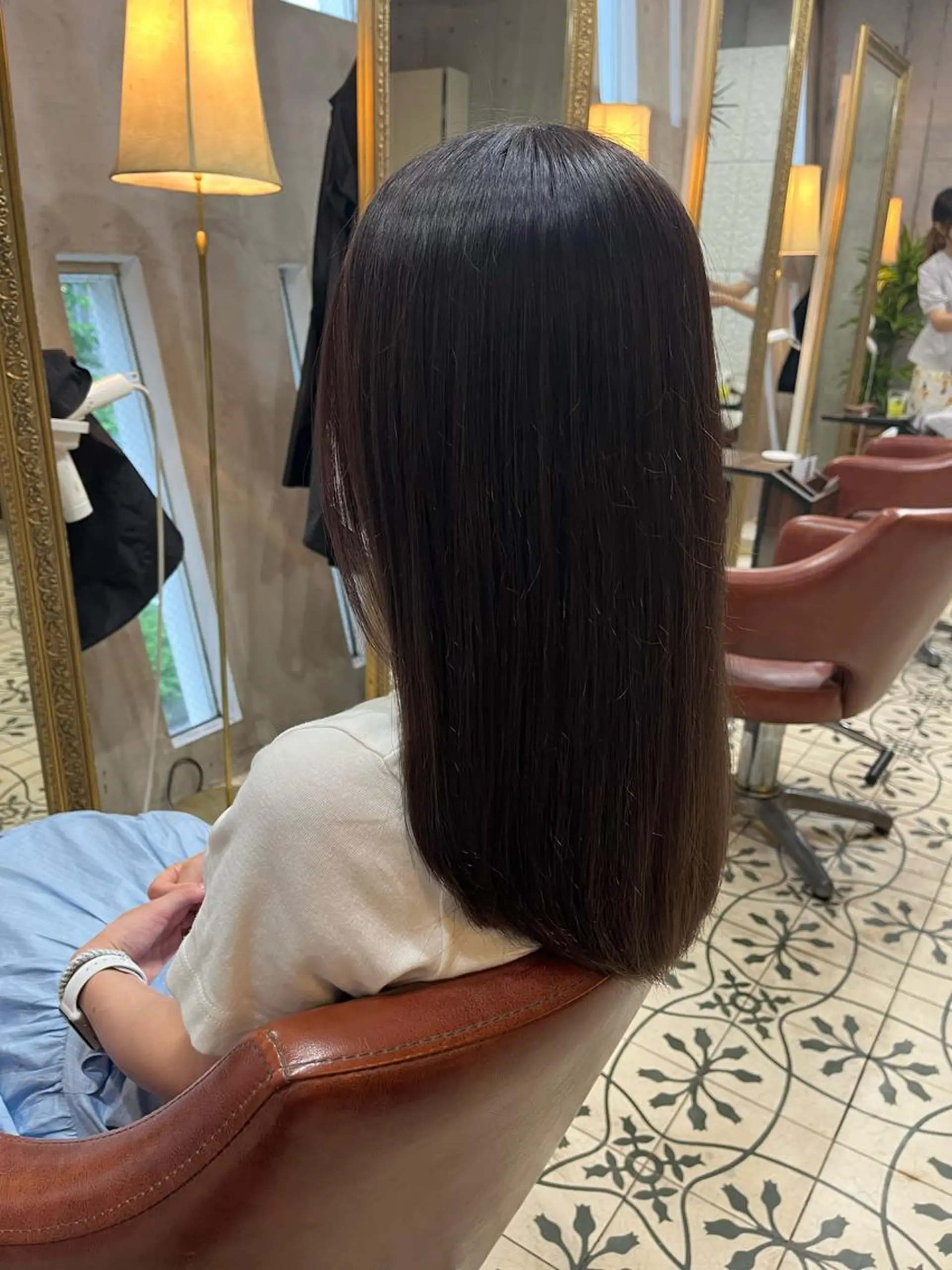 ロング 縮毛矯正 ✨髪質改善✨ 縮毛矯正/佐藤恵太のヘアスタイル