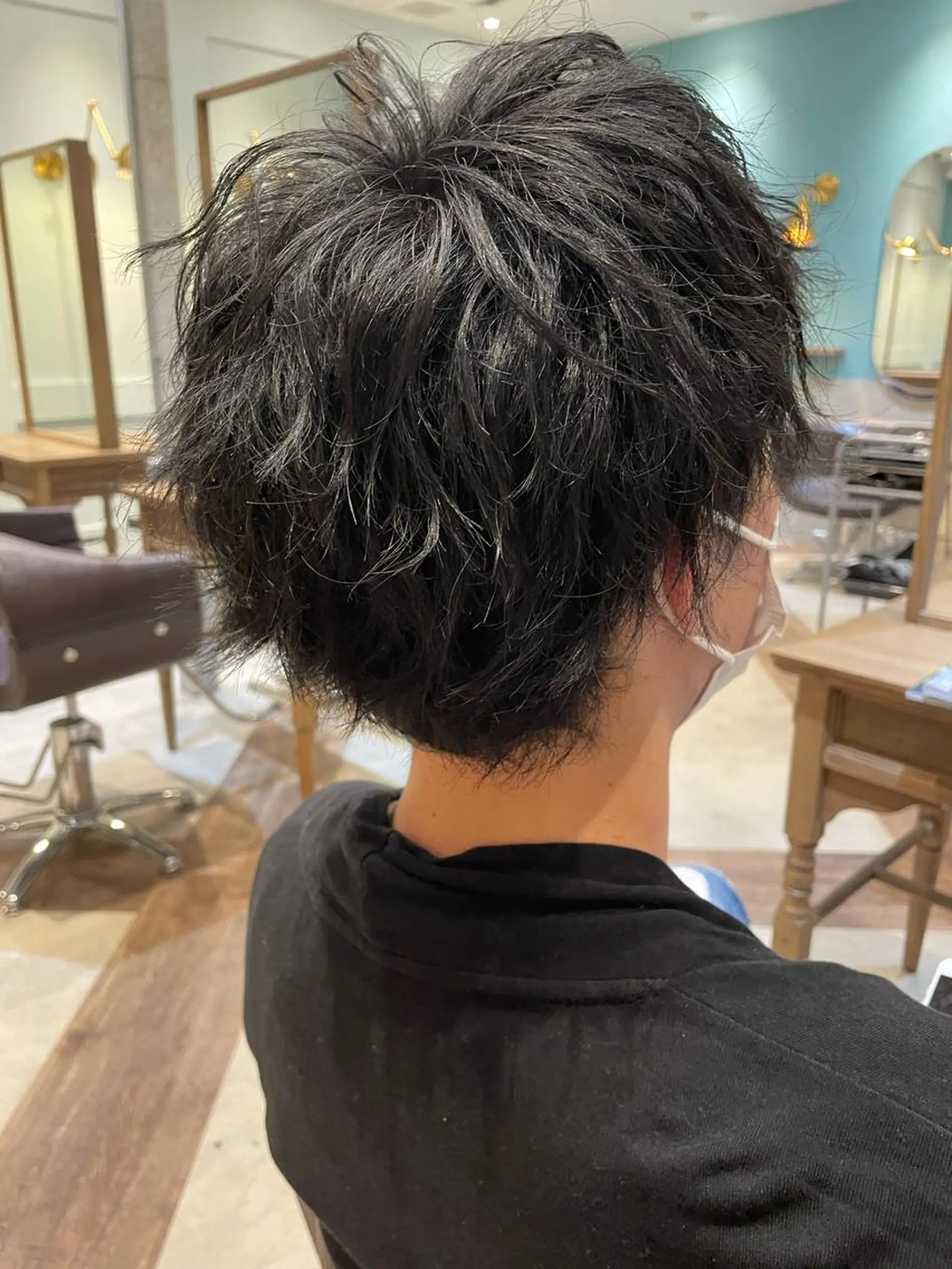 メンズ ケアブリーチ /髪質 改善/古橋圭史郎のヘアスタイル