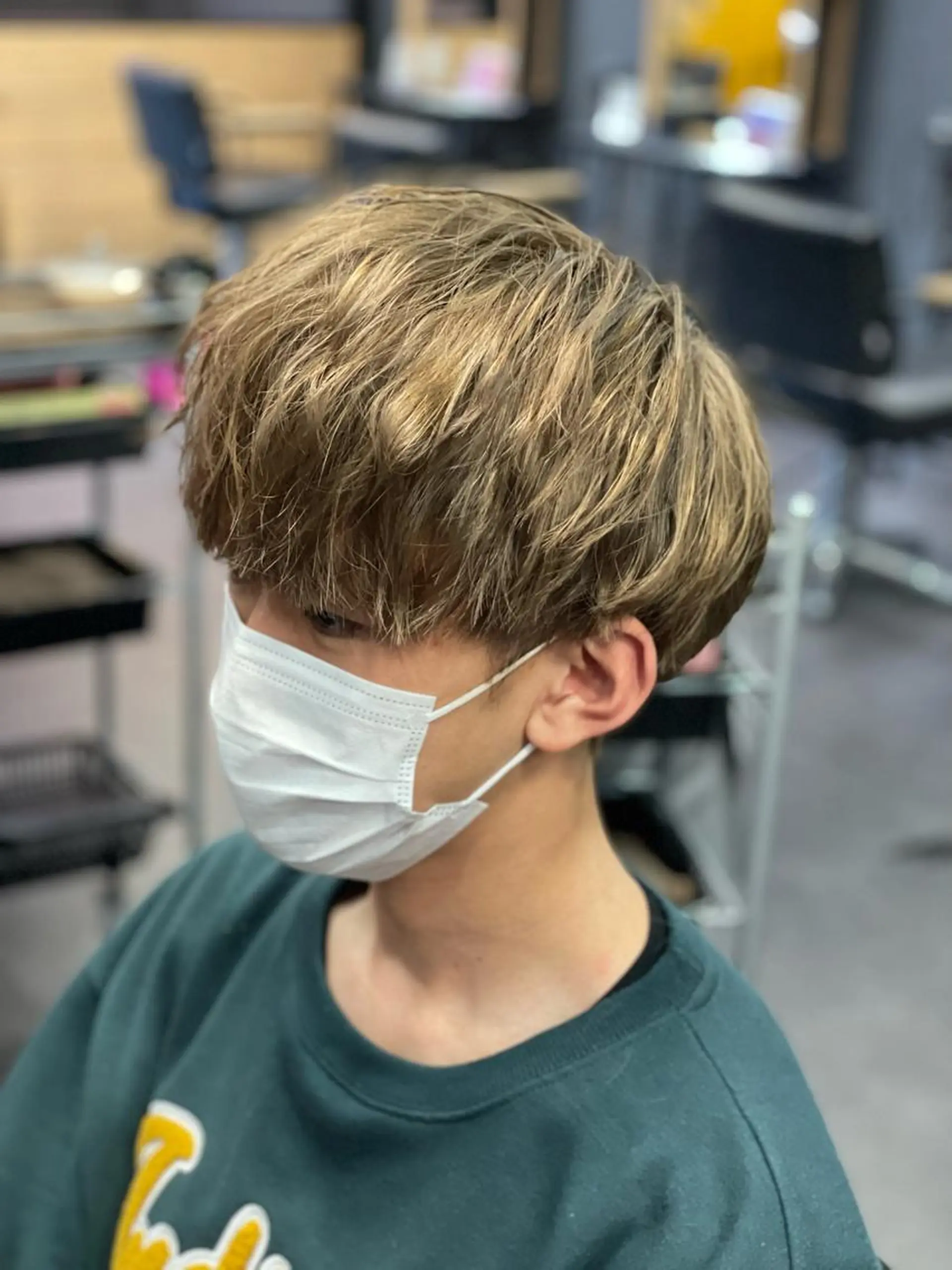 ショート カラー パーマ メンズ エクステ/カラー/ TOMOYUKIのヘアスタイル