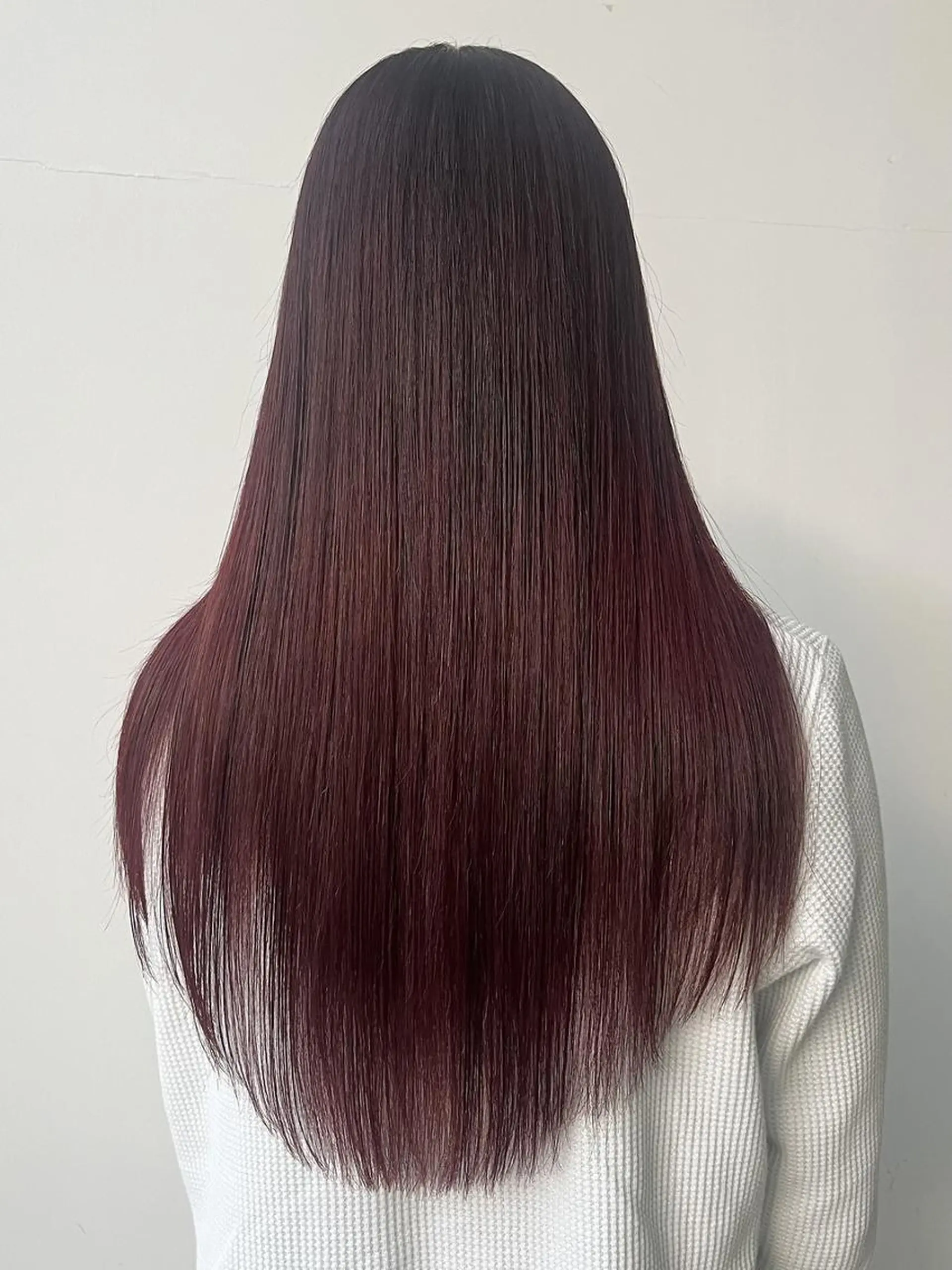 ロング カット ヘアカラー トリートメント momoca/松本/ 暖色カラー/ボブのヘアスタイル