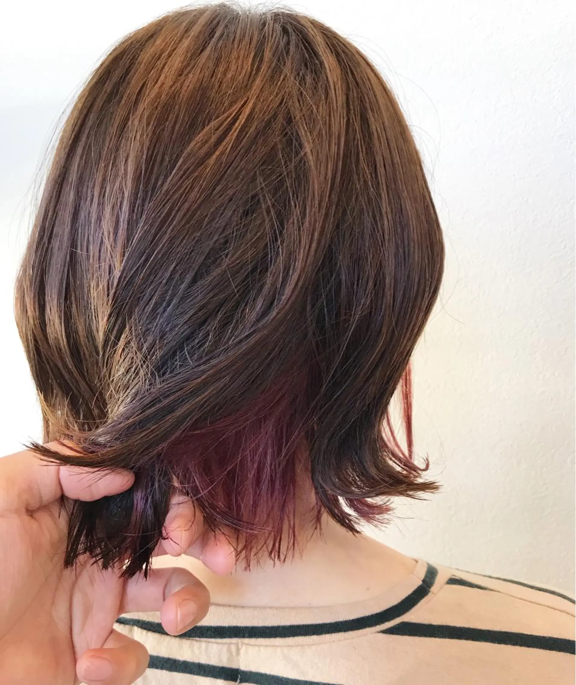 ショート カラー ヘアカラー 松崎 崇のヘアスタイル