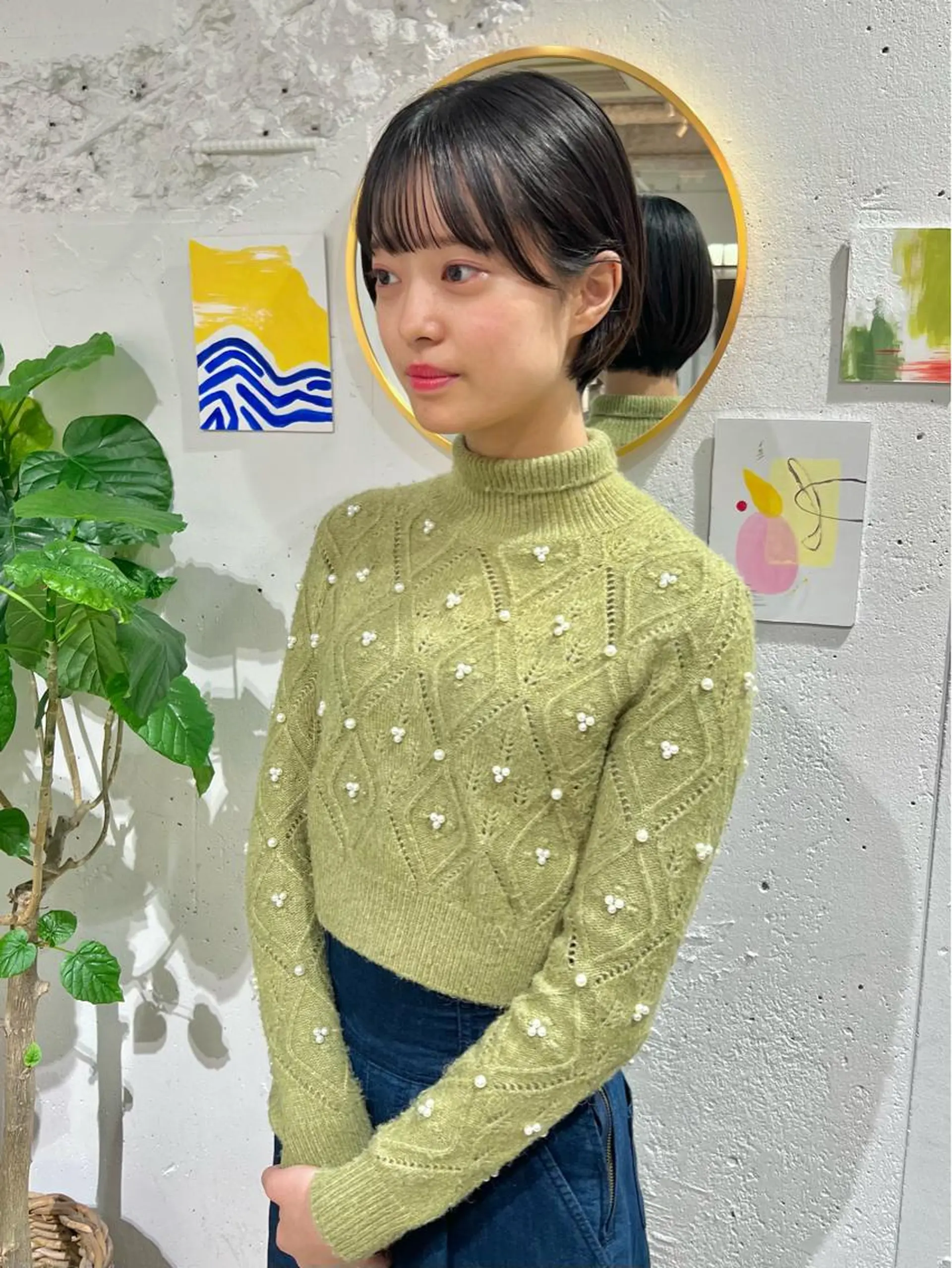 ショート カット 石井 菜々のヘアスタイル