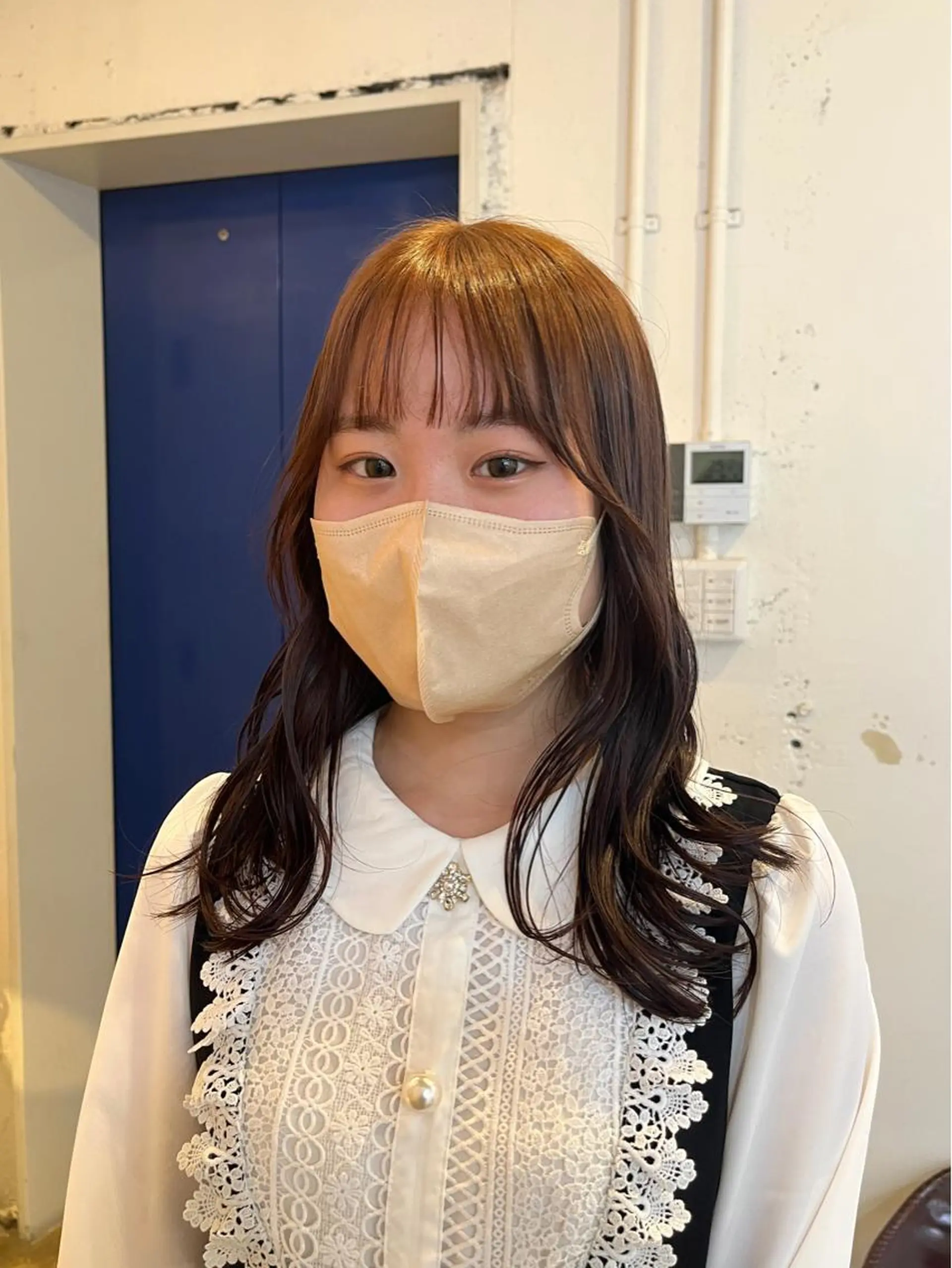 ミディアム カラー カット ヘアカラー トリートメント RYOMA/ 似合わせ🎧🤍のヘアスタイル