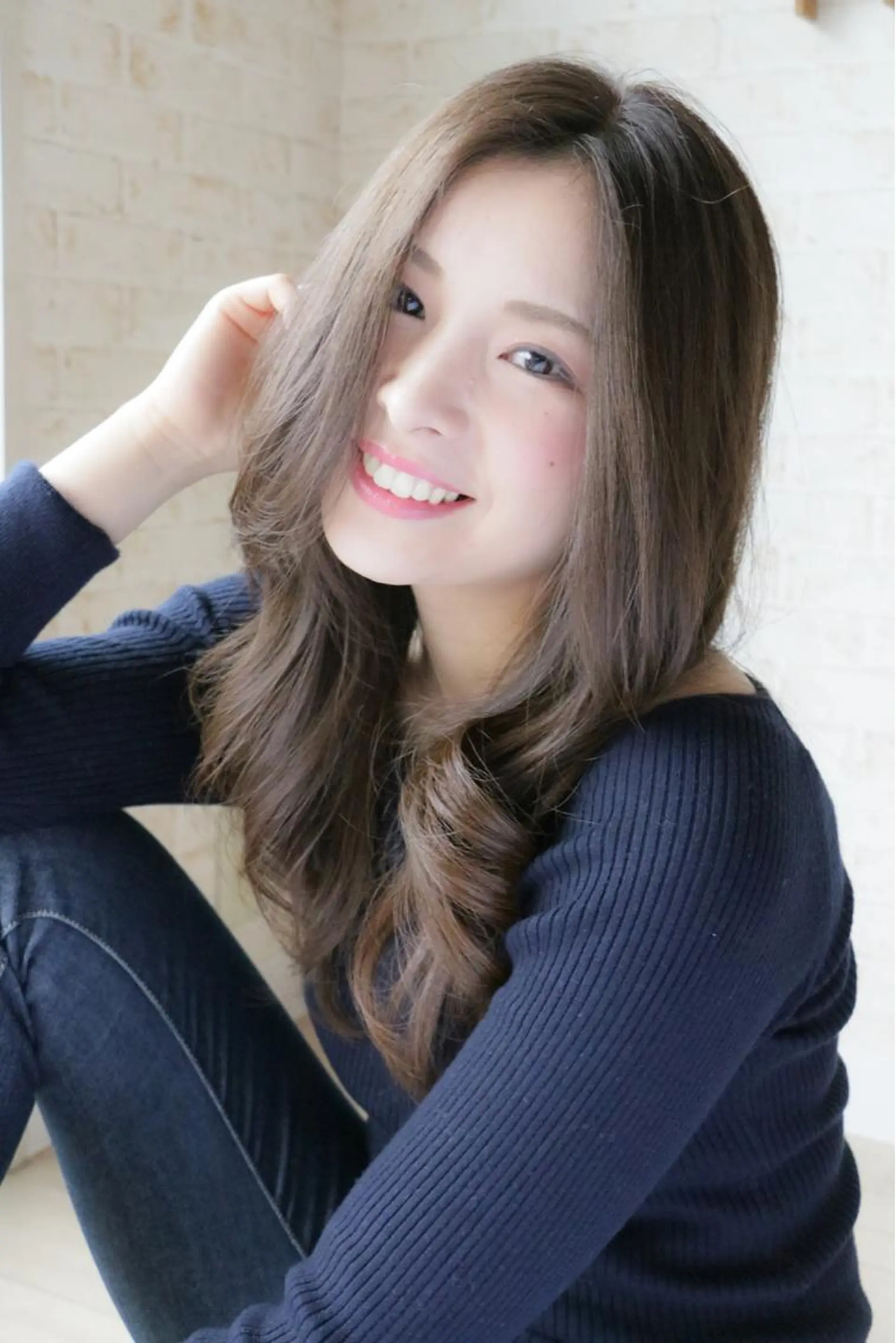 ロング 髪質改善ayame 横山諒のヘアスタイル