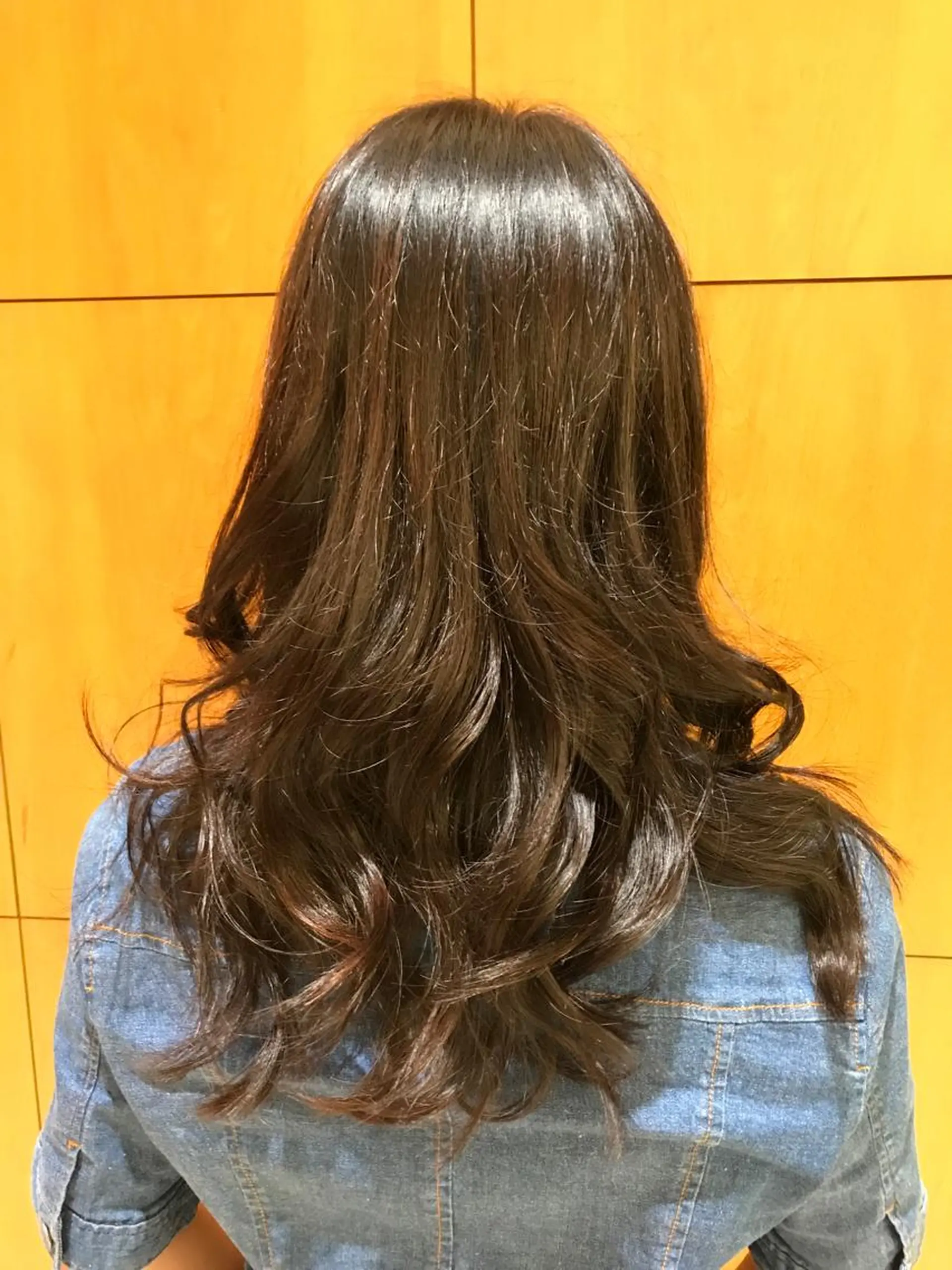 セミロング パーマ セミロングパーマ カット パーマ Massato Paris所属・櫻井 良祐のヘアスタイル