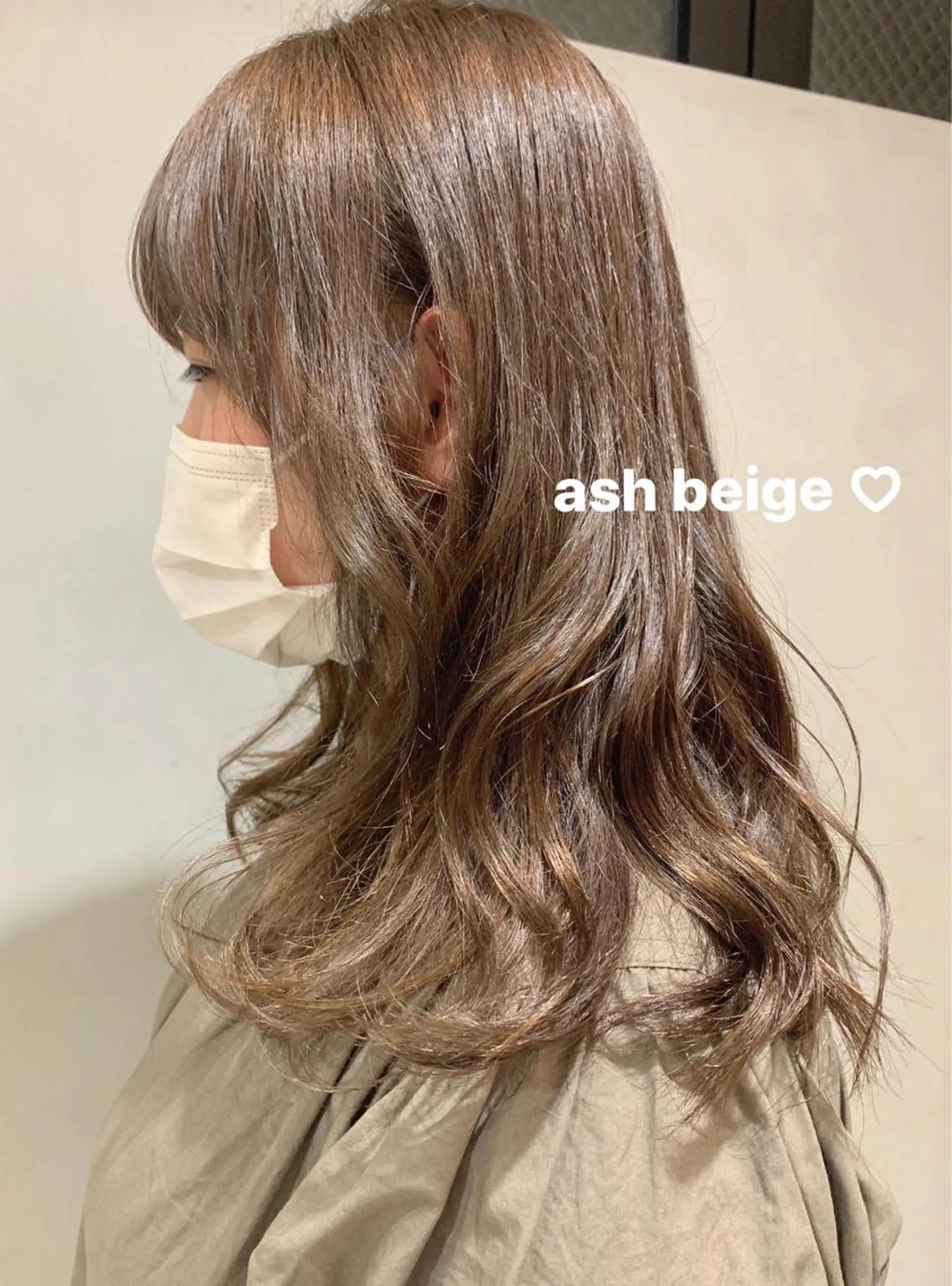 ミディアム カラー ヘアカラー ヘッドスパ ヘアセット 圧倒的透明感カラー nana🦕のヘアスタイル