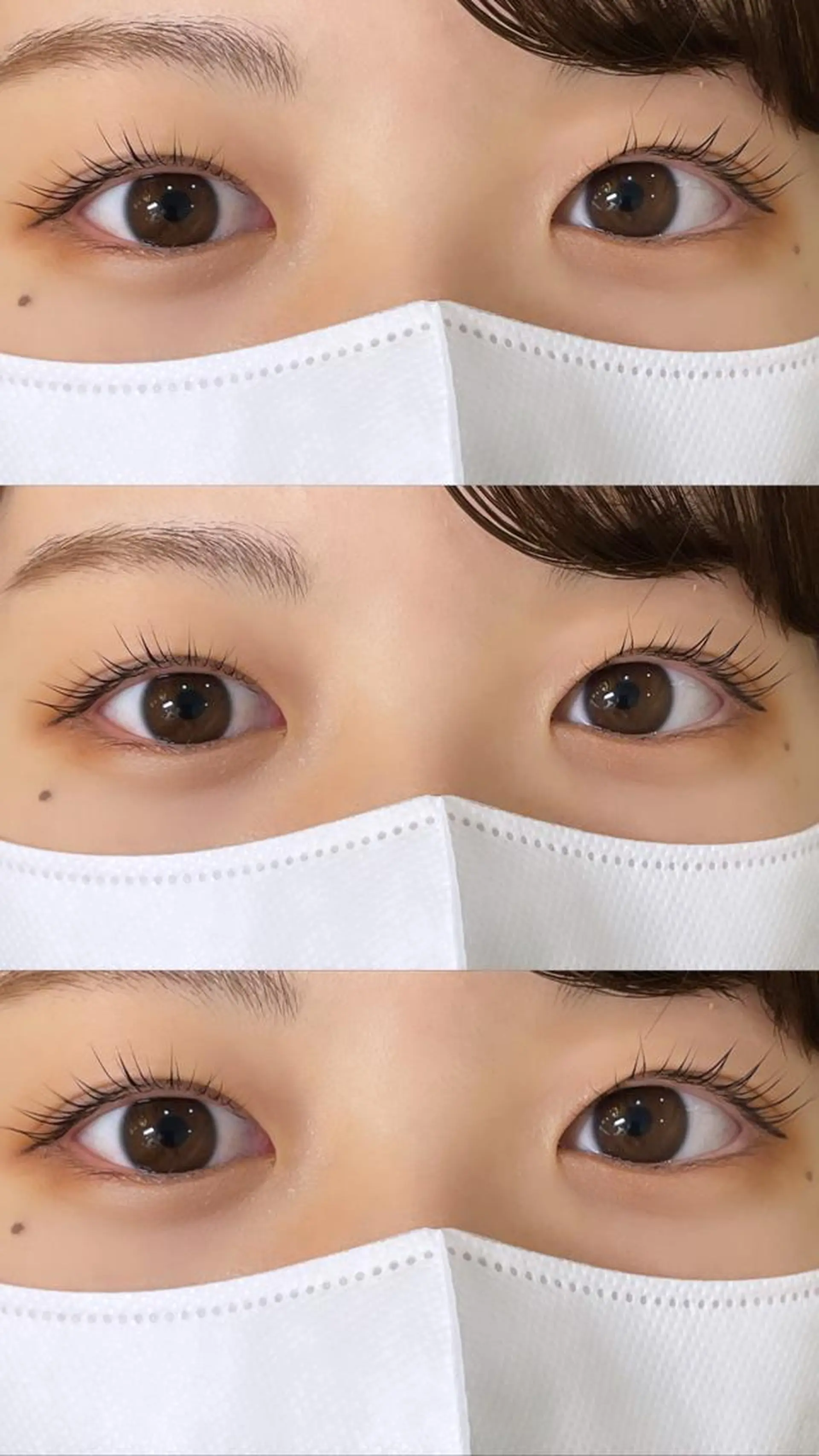 マツエク・マツパ パリジェンヌラッシュリフト マツパ GO TODAY シェアサロン 銀座Eclara店所属・mihiro 銀座まつぱﾏﾂｴｸ眉のマツエク・マツパデザイン