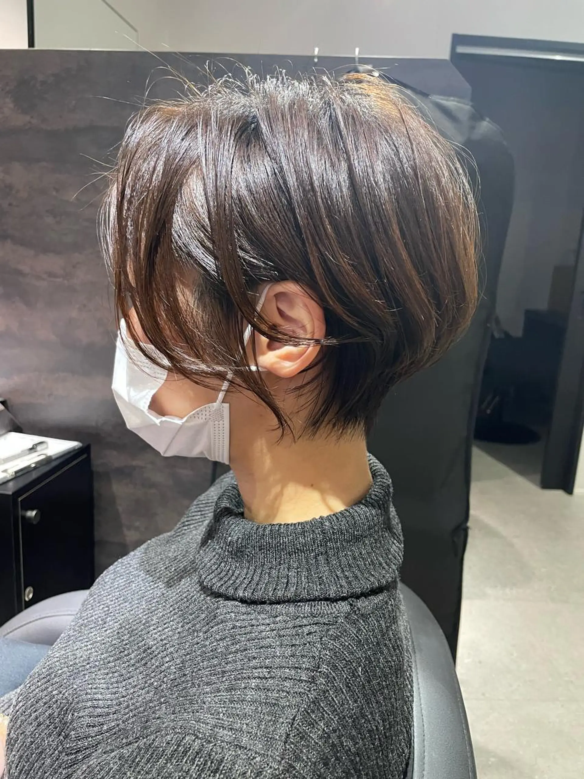 ショート ショートヘア One By The Ect所属・ショート/脱白髪染め ☆宇﨑悠実のヘアスタイル