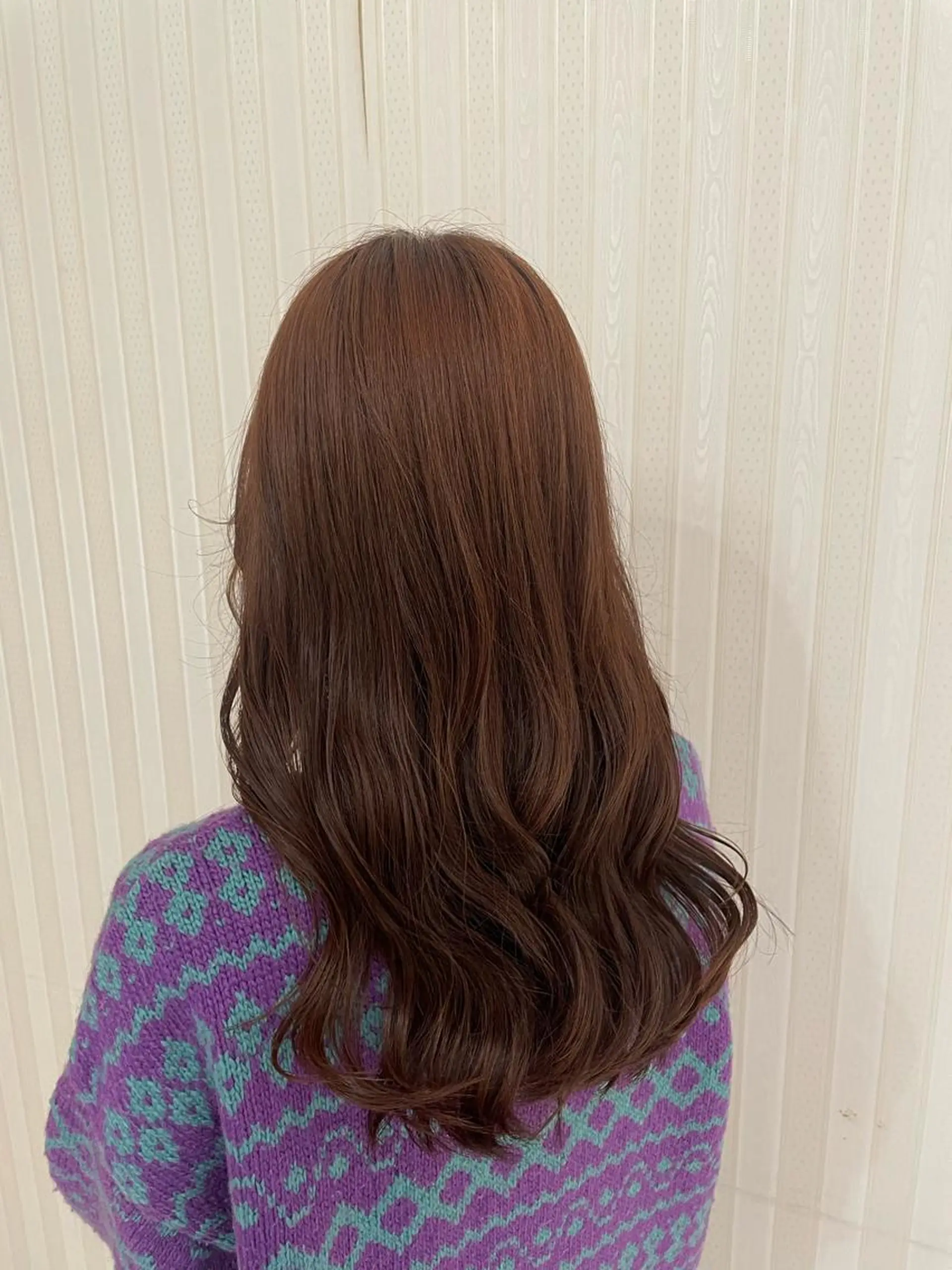 ロング カラー ブラウンカラー 💞暖色カラー 💞risaのヘアスタイル