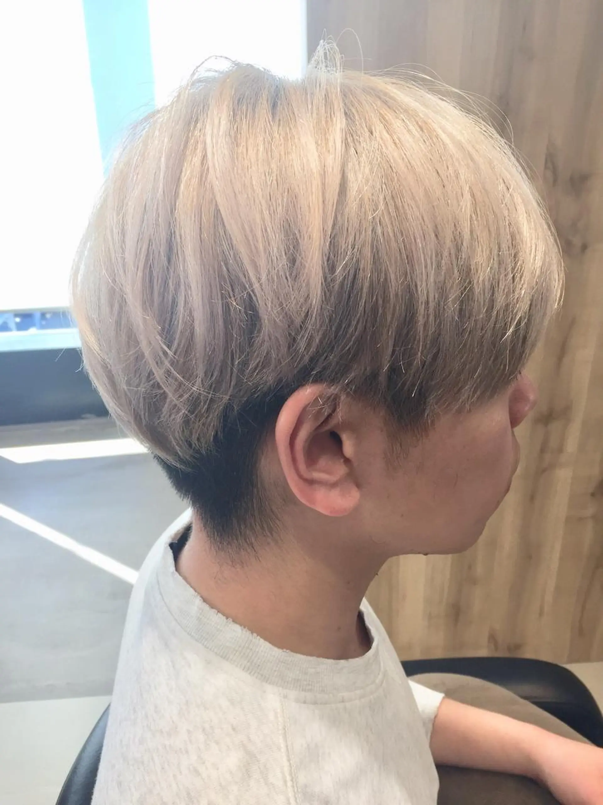 ショート アッシュ カット トリートメント ヘッドスパ 所渉/韓国レイヤー /ウルフカットのヘアスタイル
