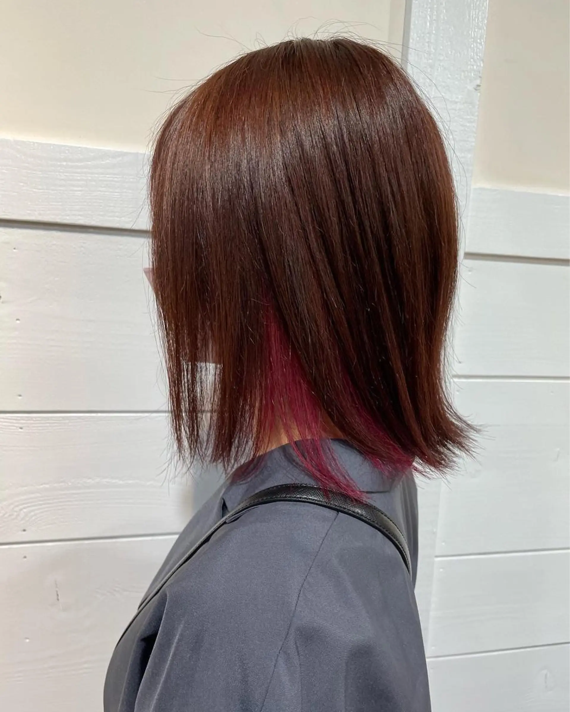 ミディアム カラー トリートメント 足立 悠輔のヘアスタイル