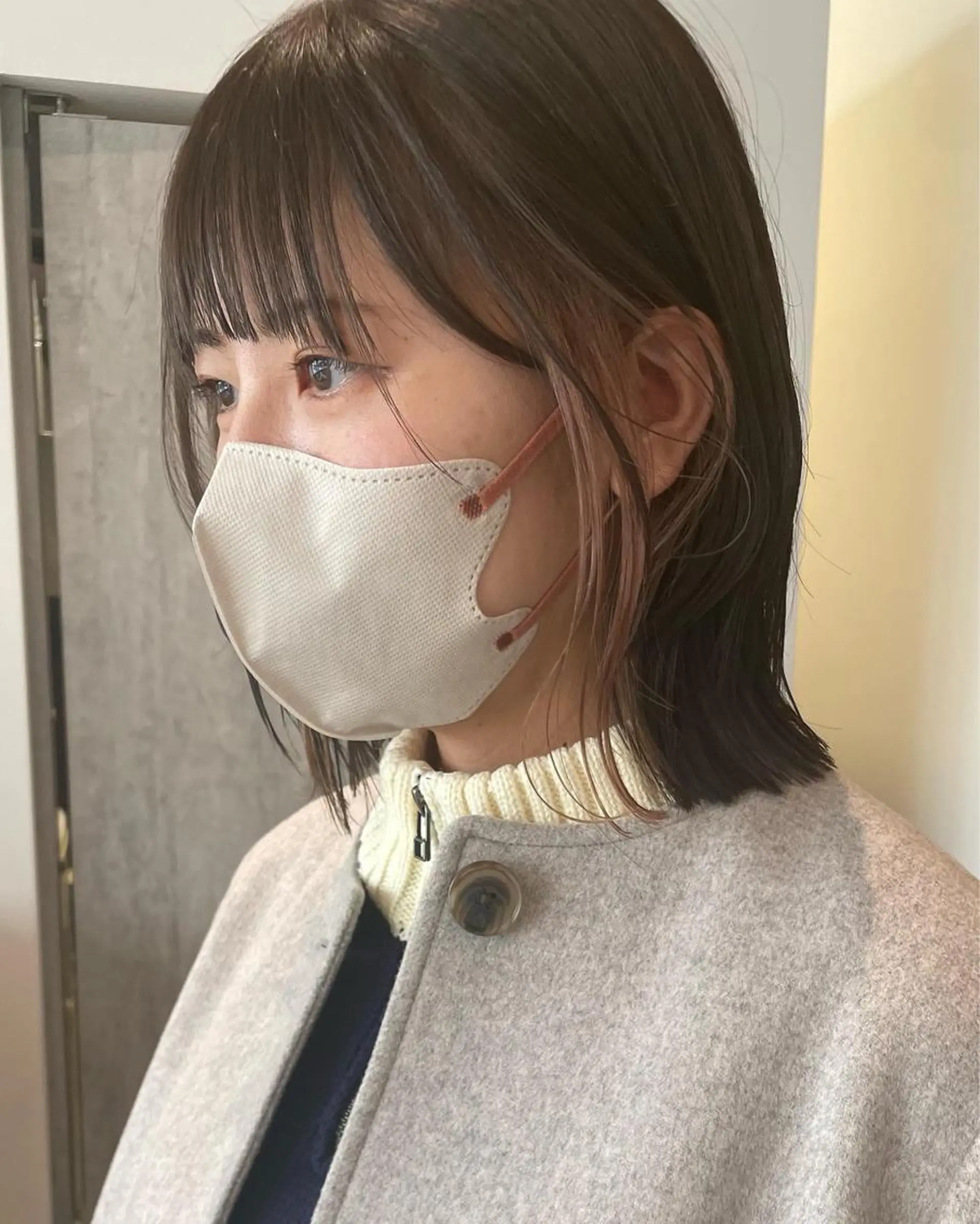 ミディアム カラー classic 新横浜所属・大人girly🛋️ 🤍yukakoのヘアスタイル