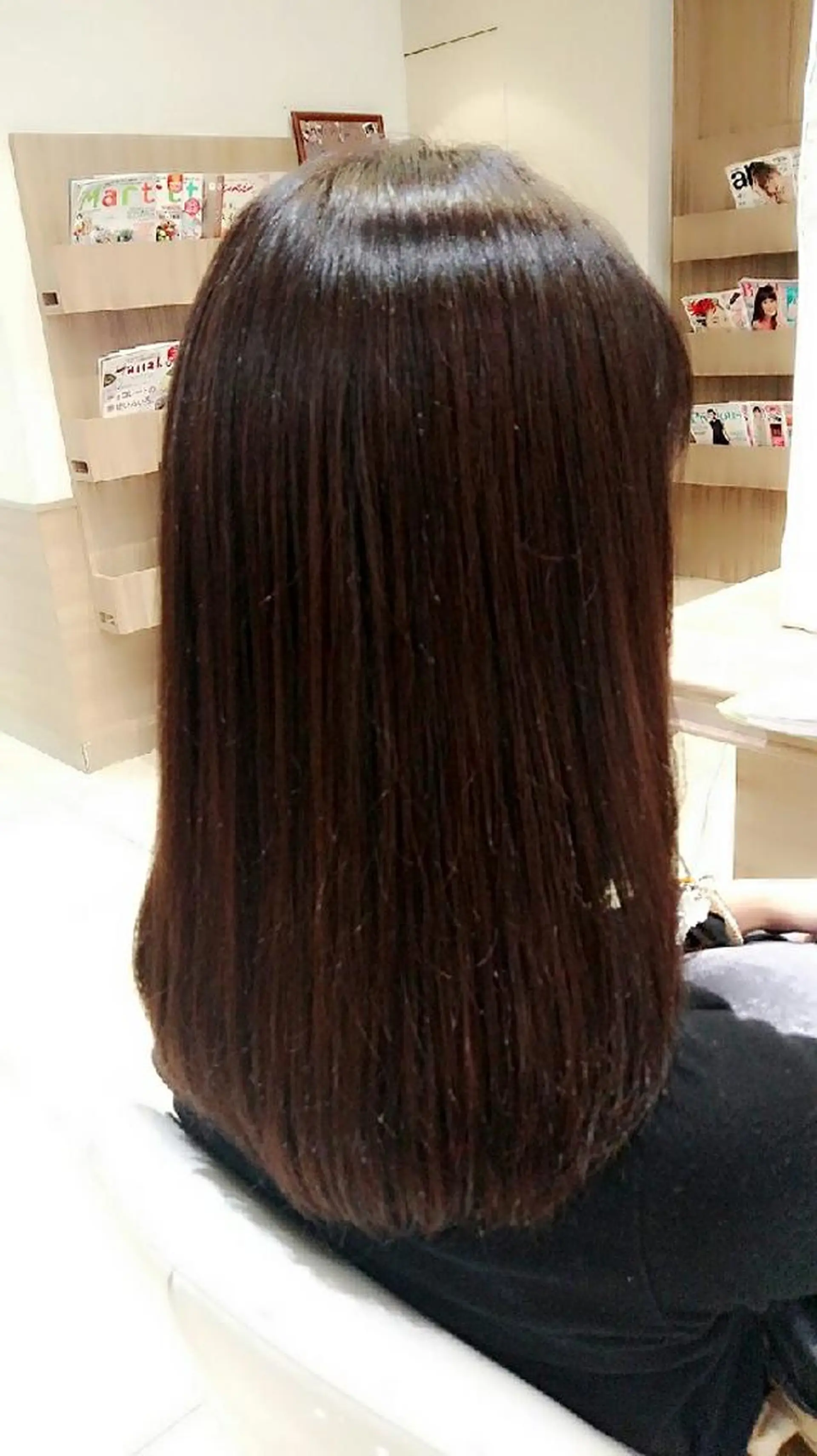 セミロング カラー アッシュ ベージュカラー グラデーションカラー 似合わせカラーリスト 佐竹 舞🌼のヘアスタイル