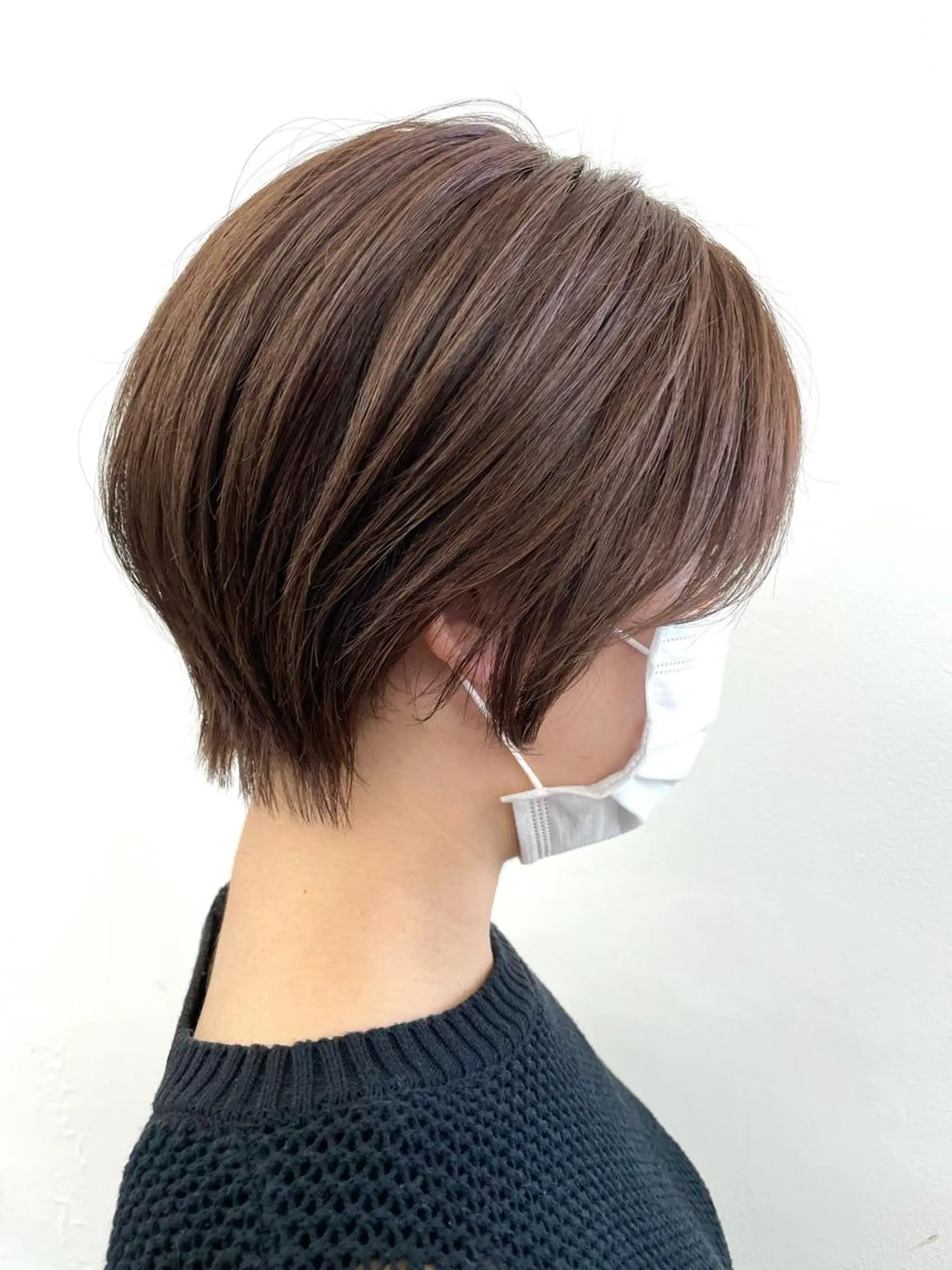 ショート カラー 笠原 健人のヘアスタイル