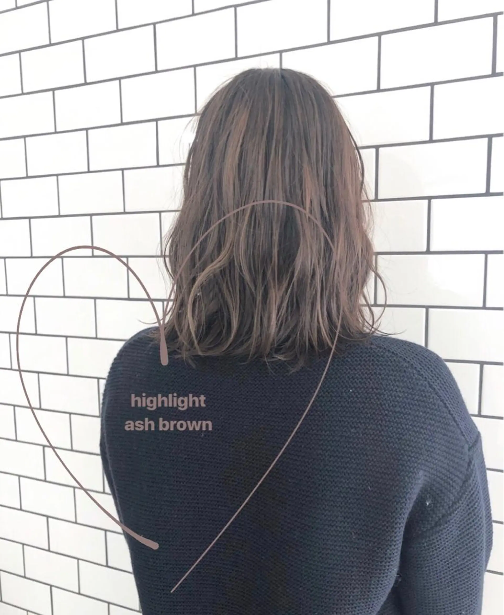 ミディアム カラー お洒落パーマ/ 艶カラー/michiのヘアスタイル