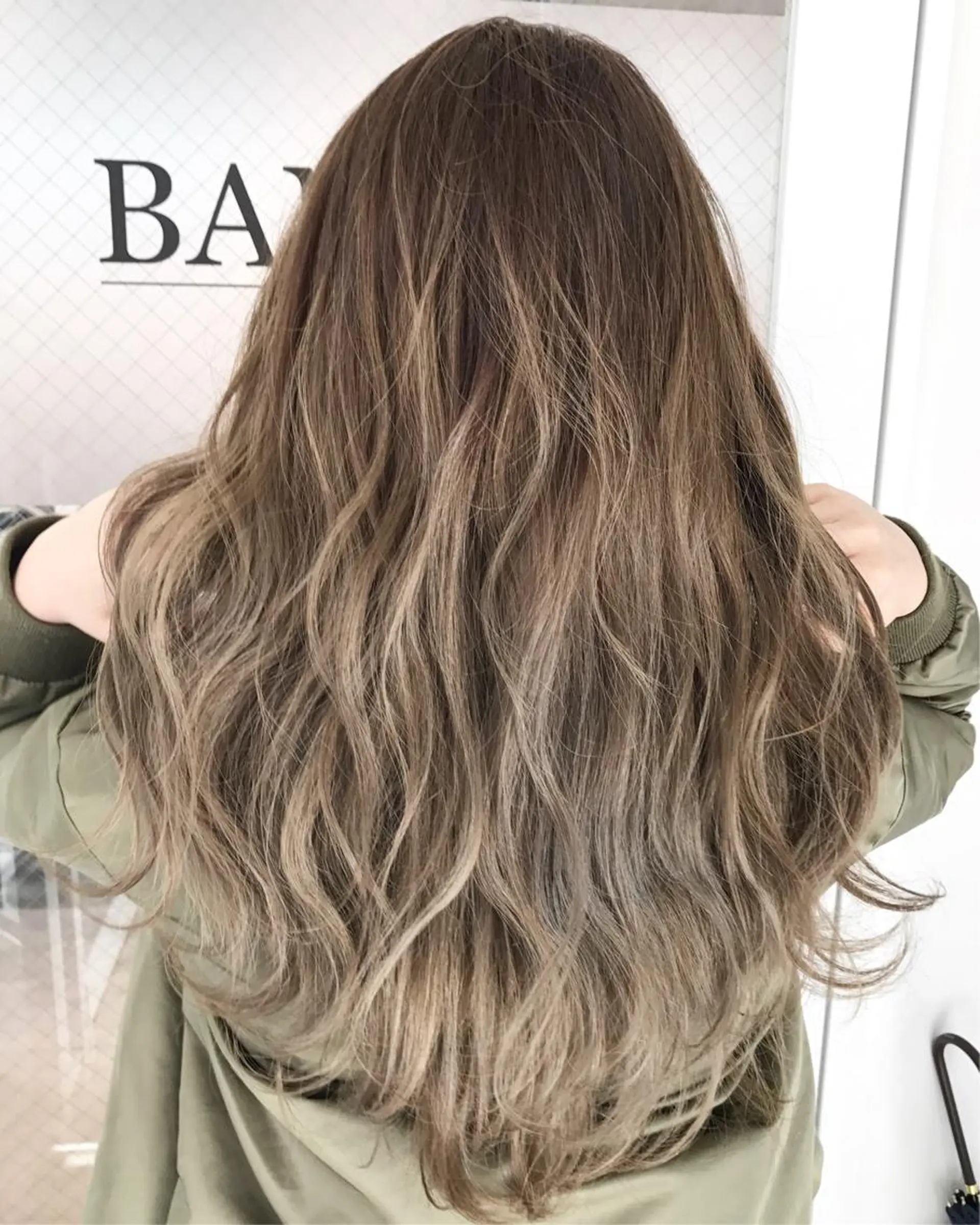 ロング カラー ヘアアレンジ ヘアカラー トリートメント BANK'S hair所属・💐ケラチン 髪質改善寺坂雄飛💐のヘアスタイル