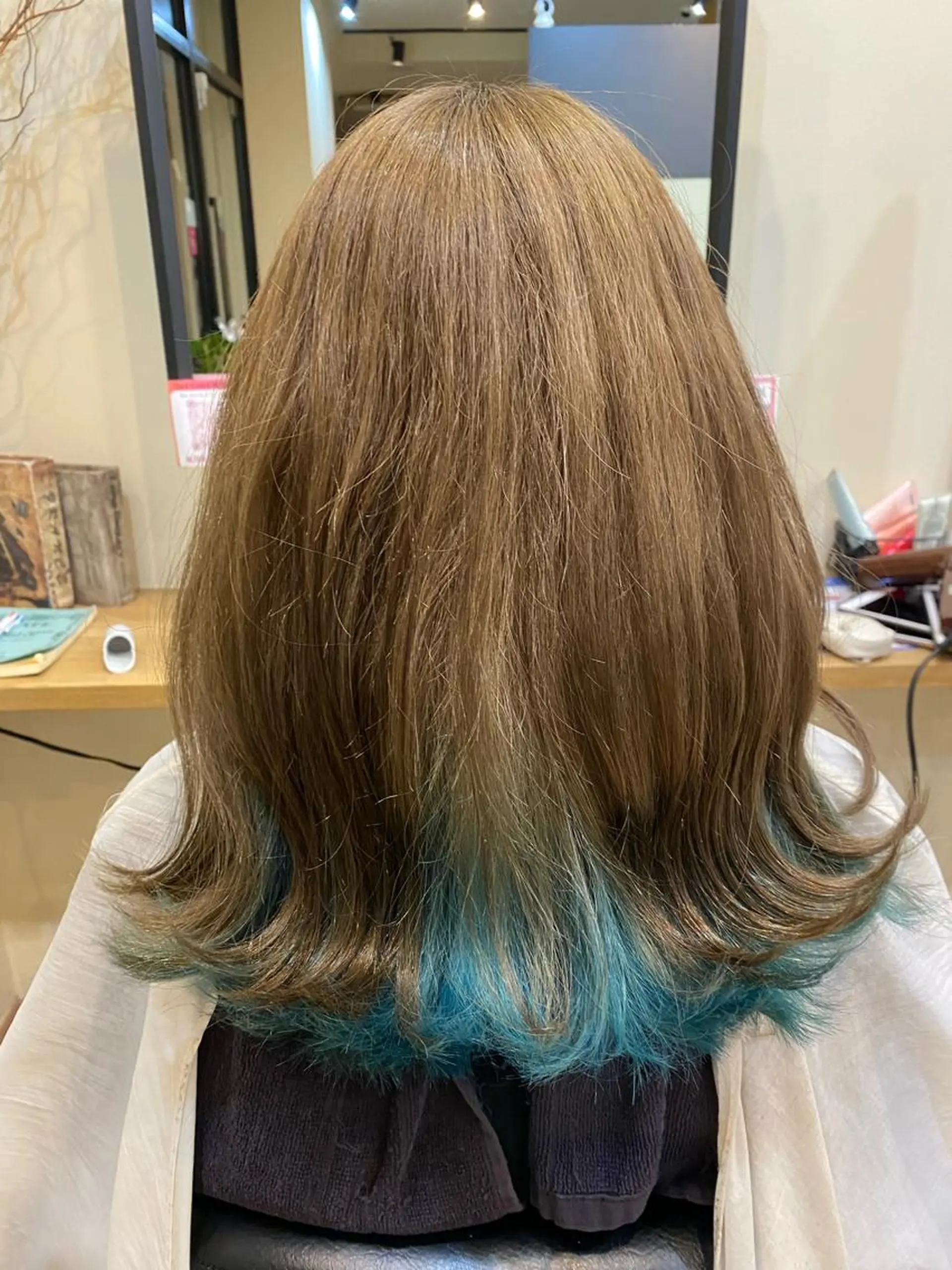 ロング ⭐️透明感カラー/ パーマ⭐️宮野翔のヘアスタイル