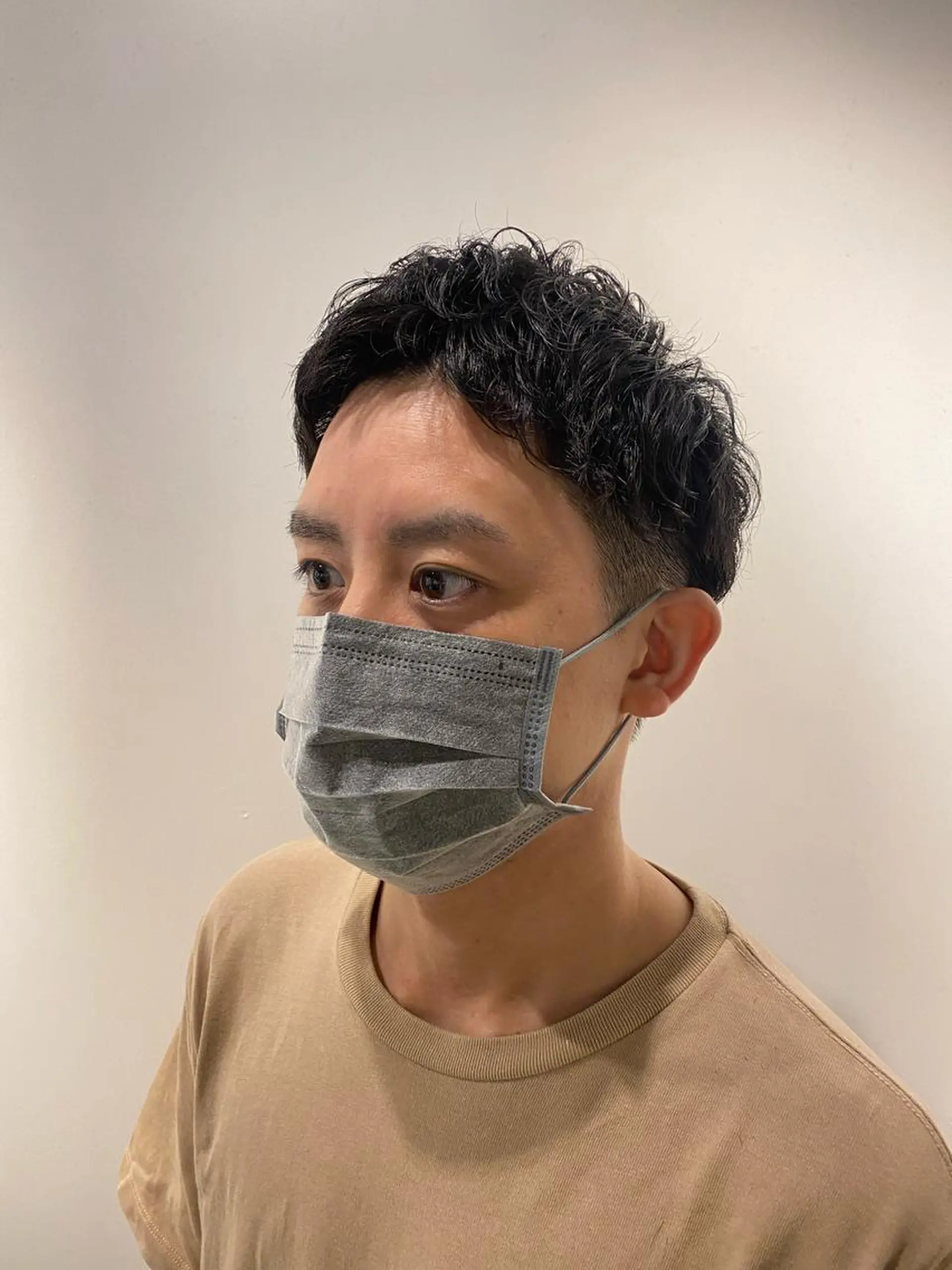 メンズ メンズパーマ カット パーマ 西山 恵太郎のヘアスタイル