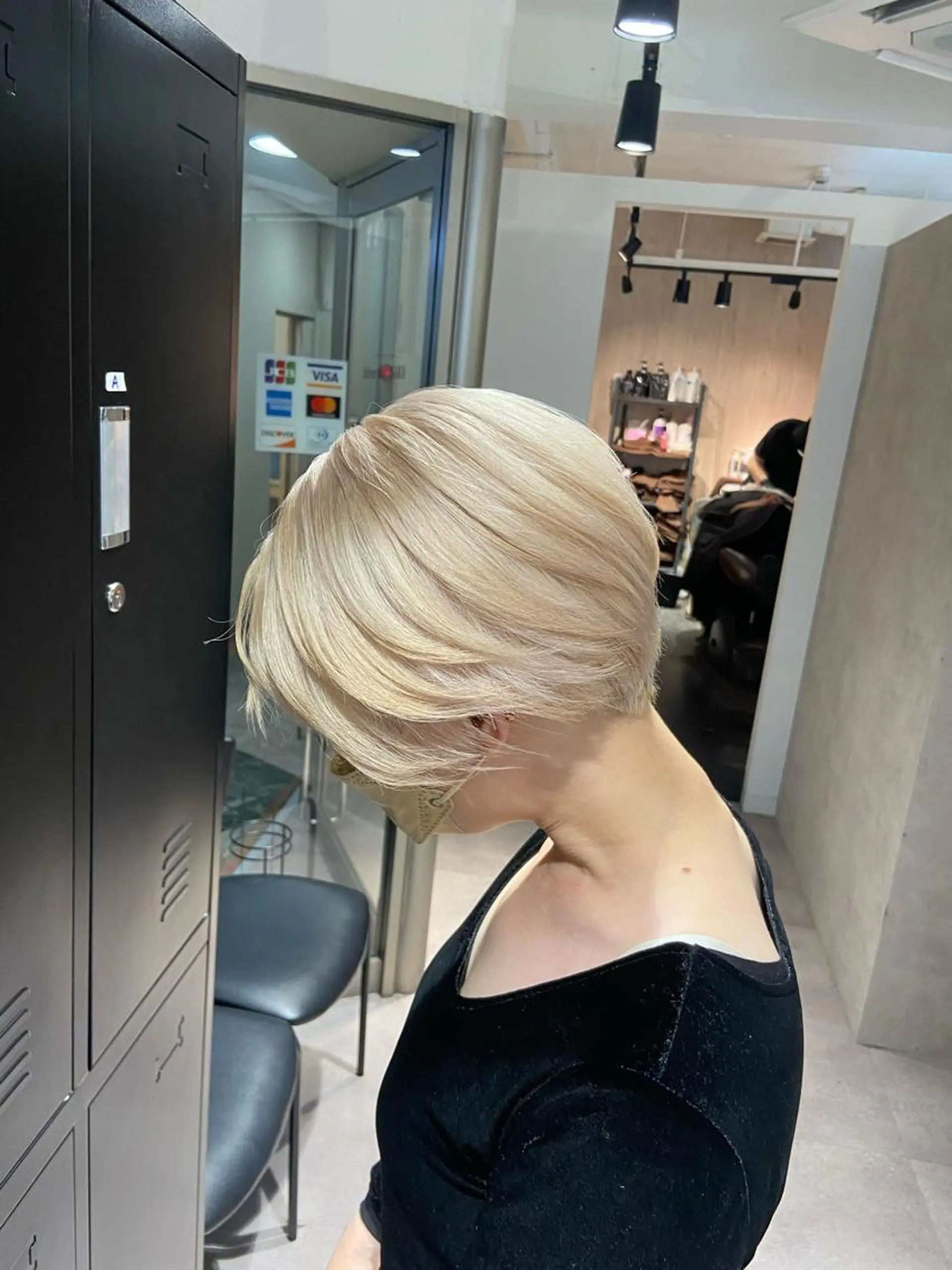 ショート ヘアセット Selene 難波店 店長SHINTANIのヘアスタイル