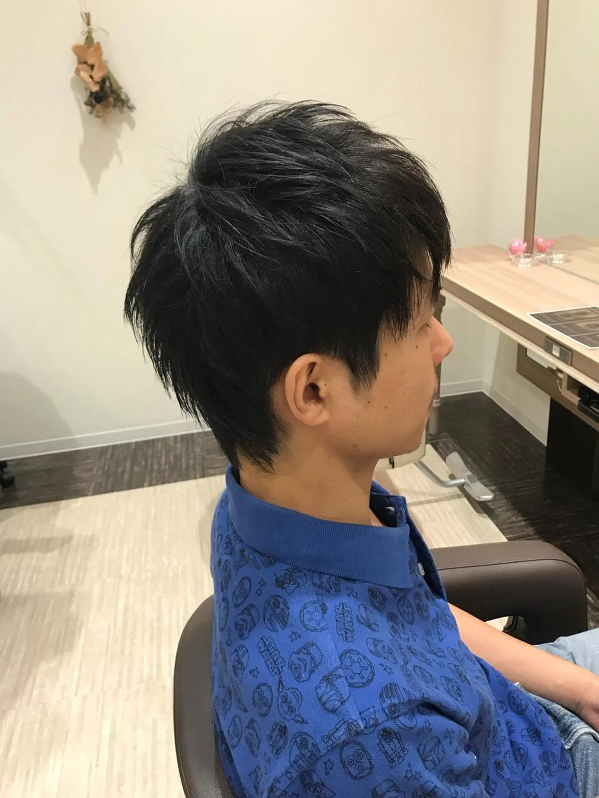 メンズ Miku❇️ フェイスレイヤーのヘアスタイル