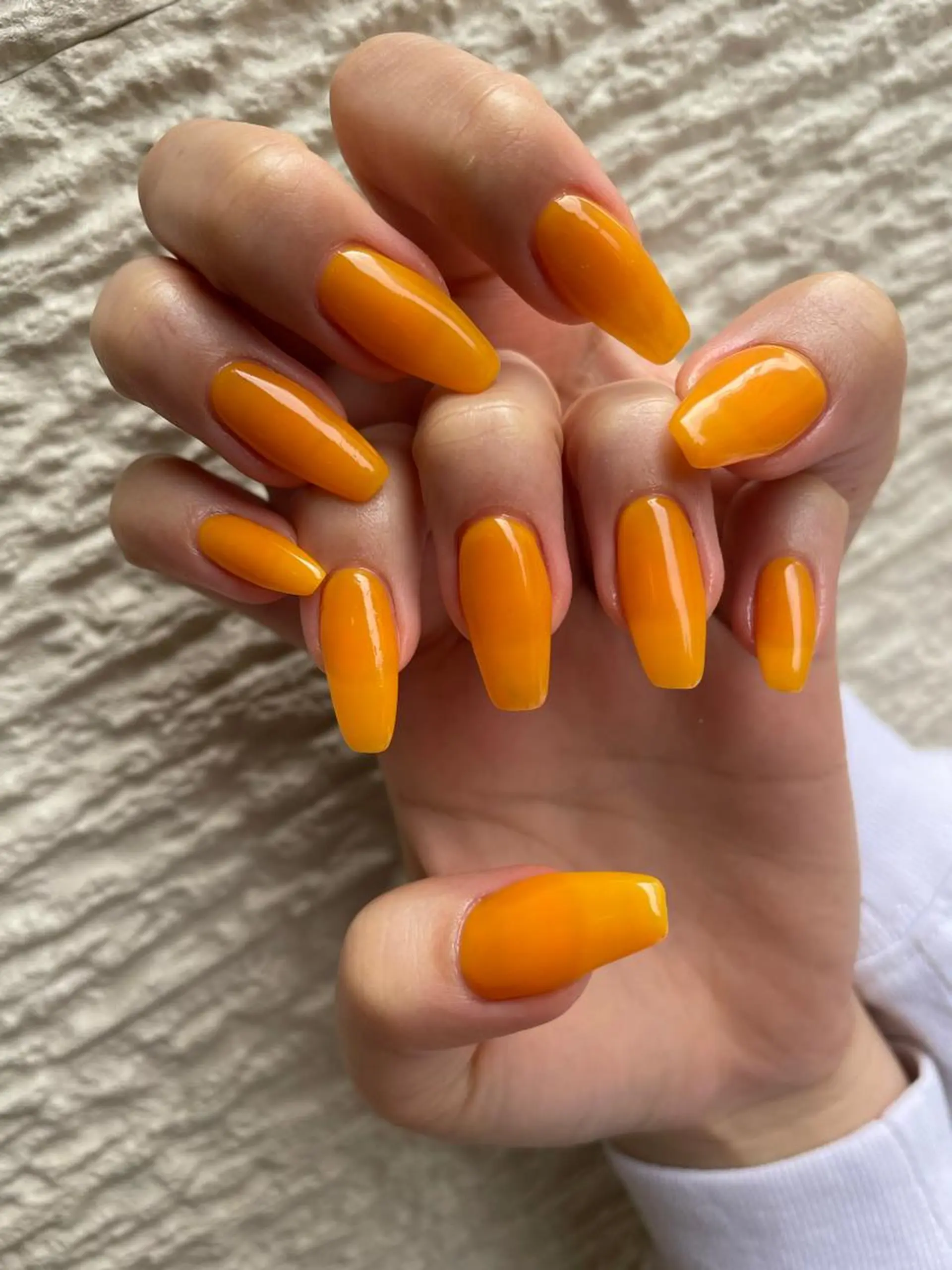 ロング カラー ヘアアレンジ キッズ ネイル マツエク・マツパ アイブロウ 福田 加奈のネイルデザイン