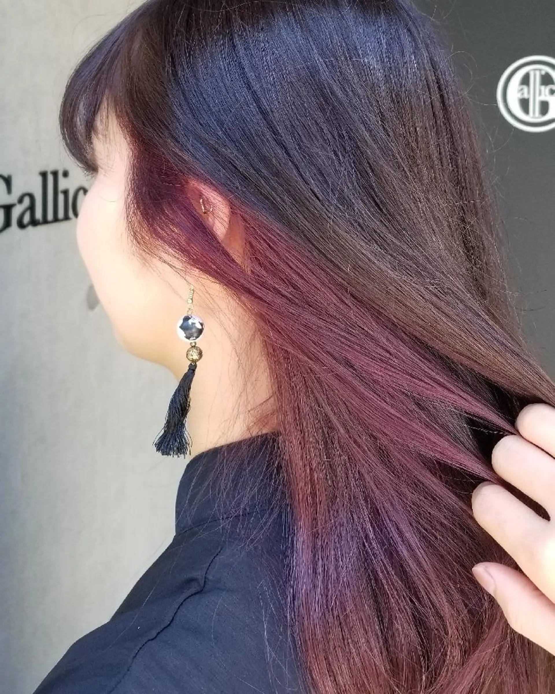 ロング カラー インナーカラー La fith hair 池袋店所属・🔴赤み消し/ 艶カラー落合　優🔴のヘアスタイル