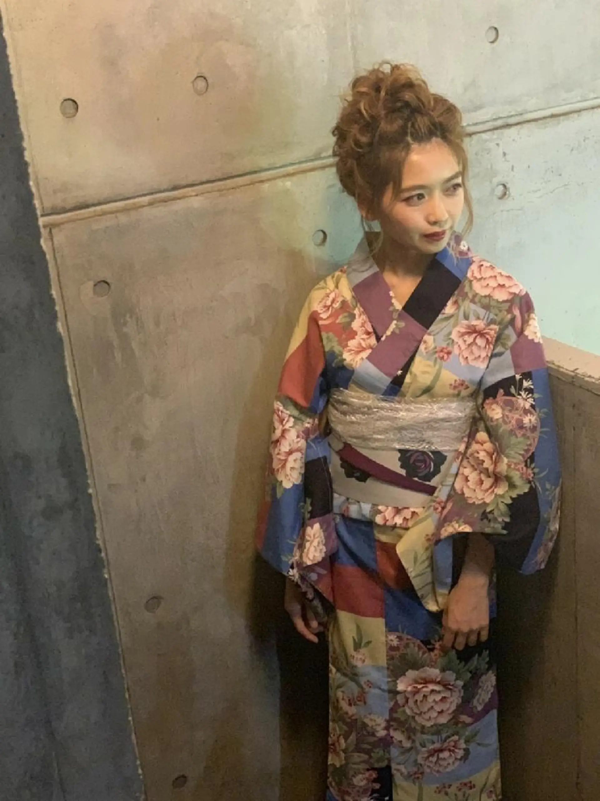 セミロング 浴衣 髪質改善/縮毛/新宿 🫧SUZUKA🫧のヘアスタイル