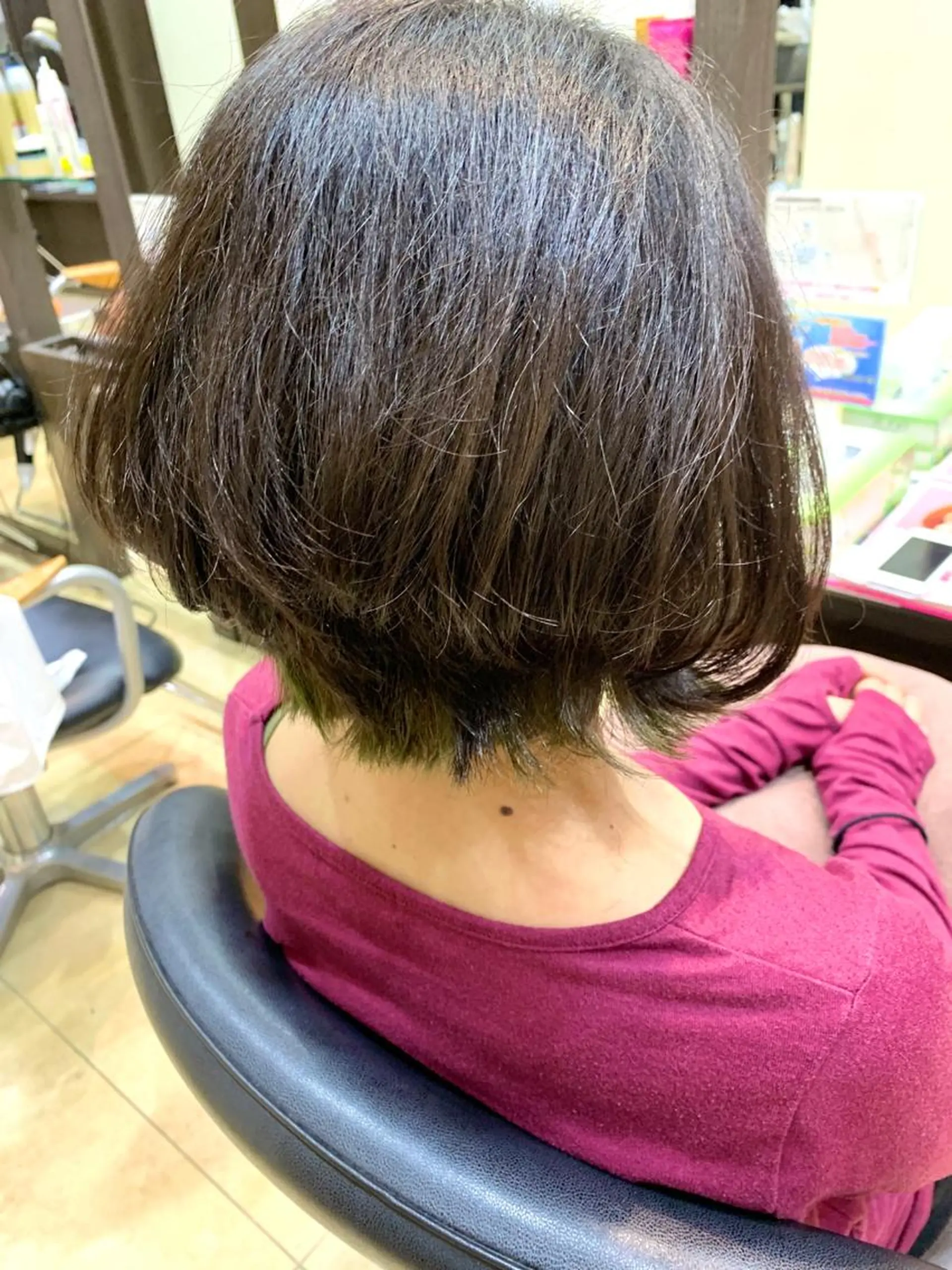 カラー ダブルカラー カット ヘアカラー パーマ 石沢 知康のヘアスタイル