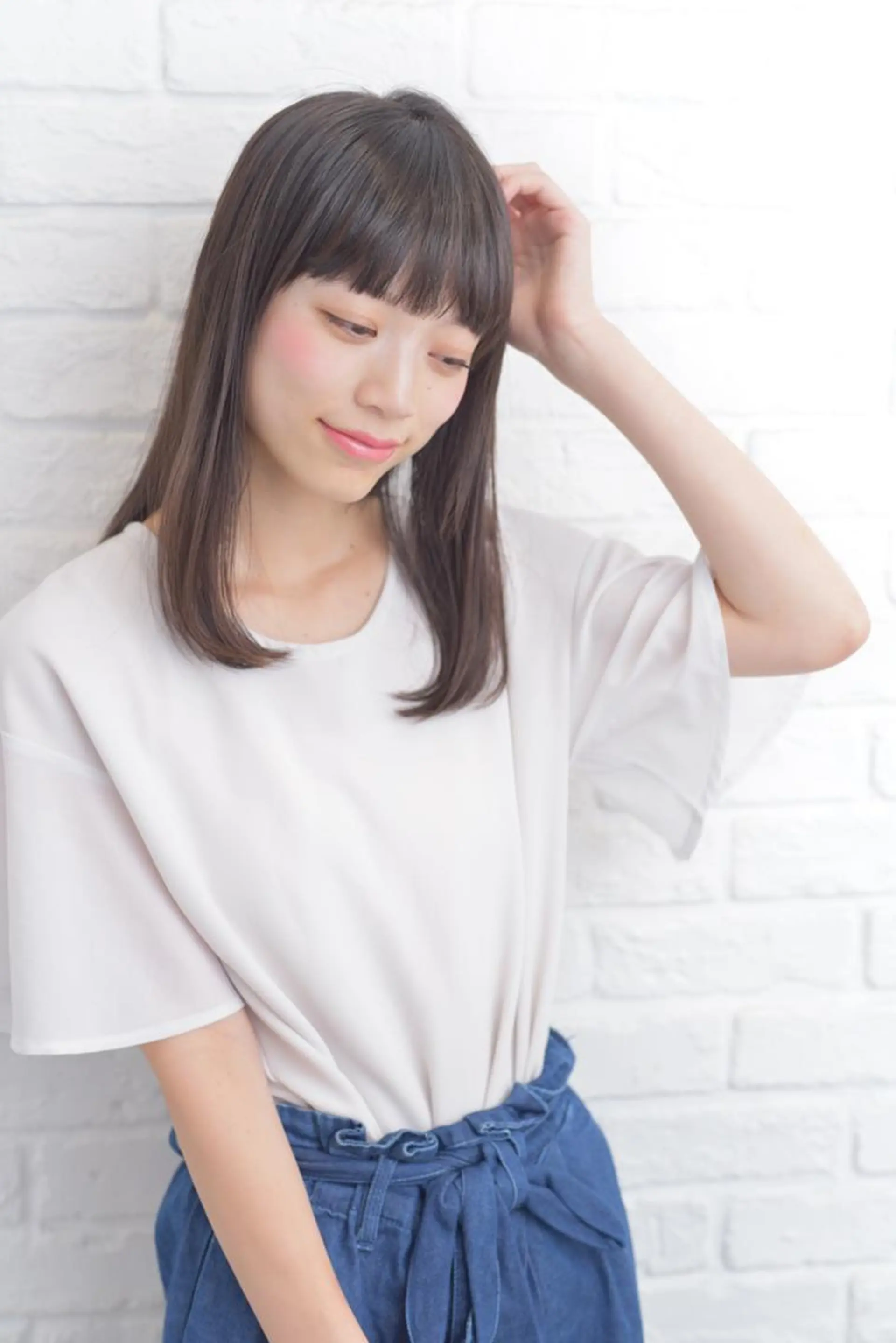 カラー RINA 🩵のヘアスタイル