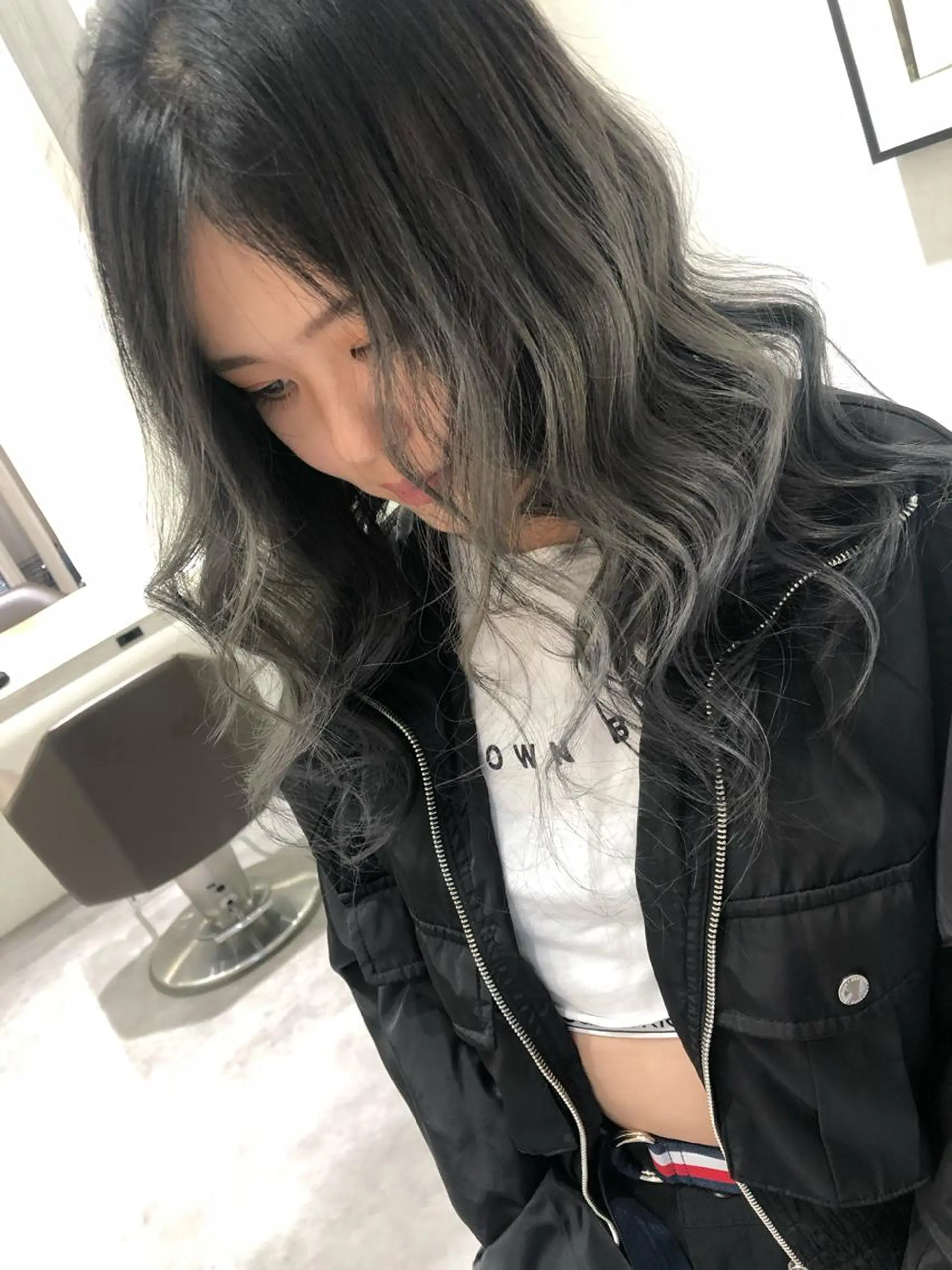 ロング カラー ムトウセイマ/艶髪 /艶ケアWブリーチのヘアスタイル